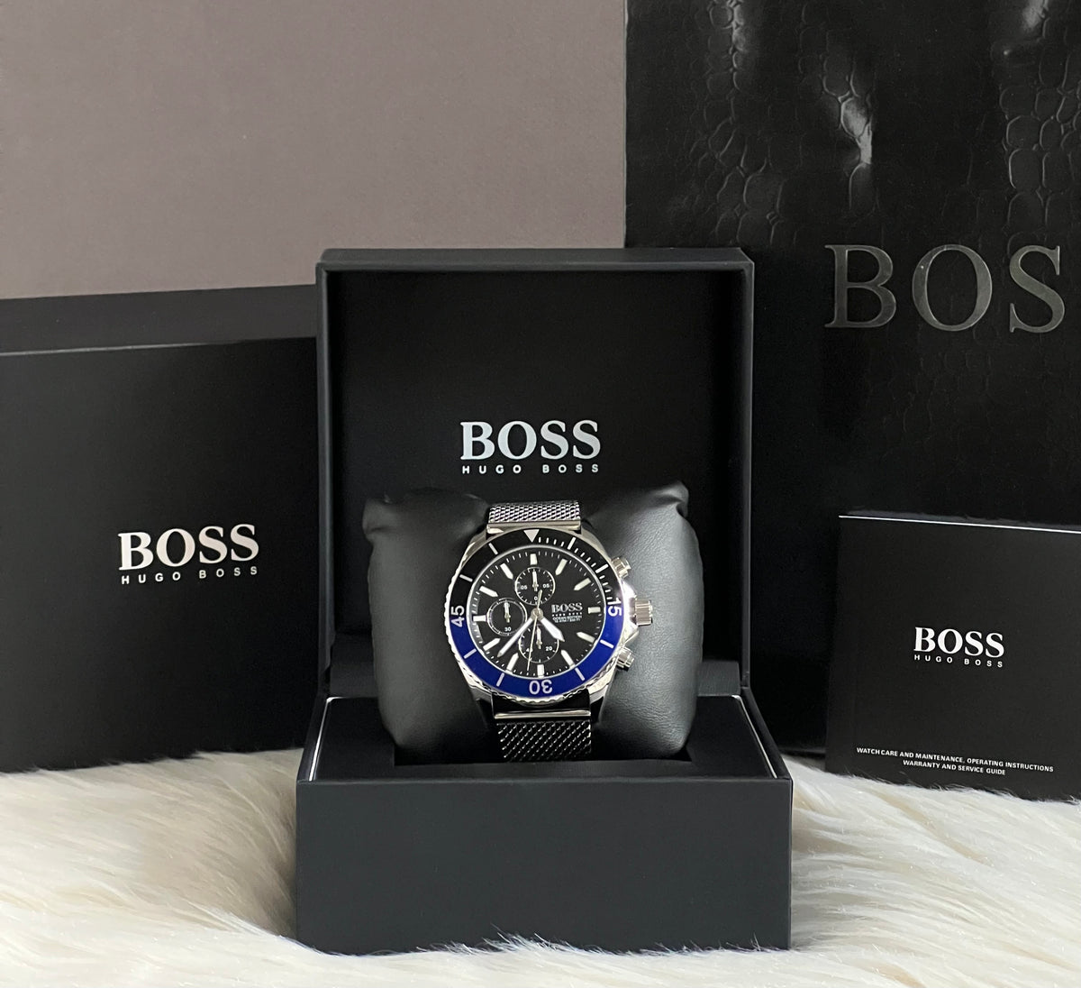 Hugo Boss Men’s Ocean Edition Chronograph Watch