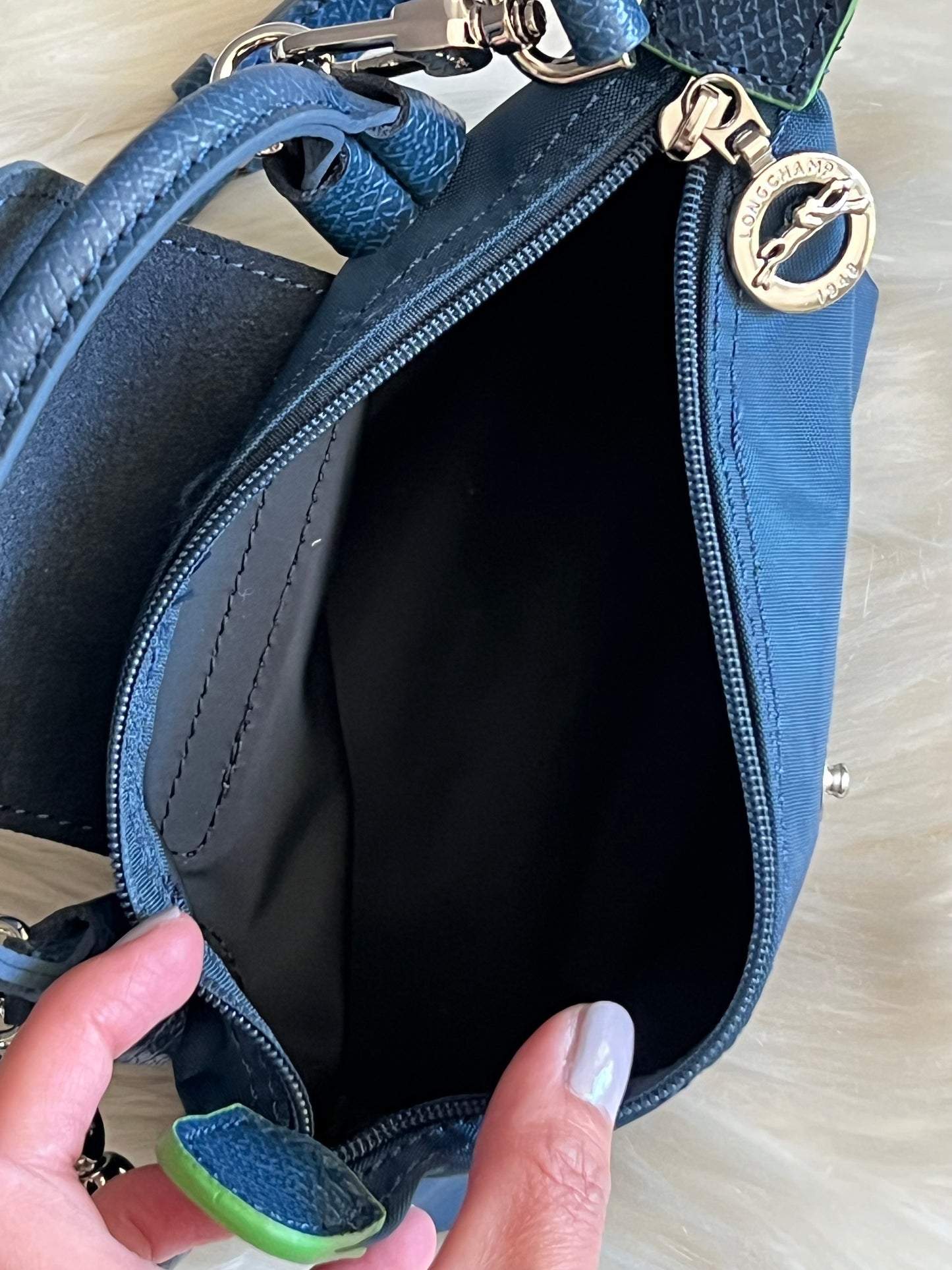 Longchamp XS Le Pliage Original Pouch with Strap