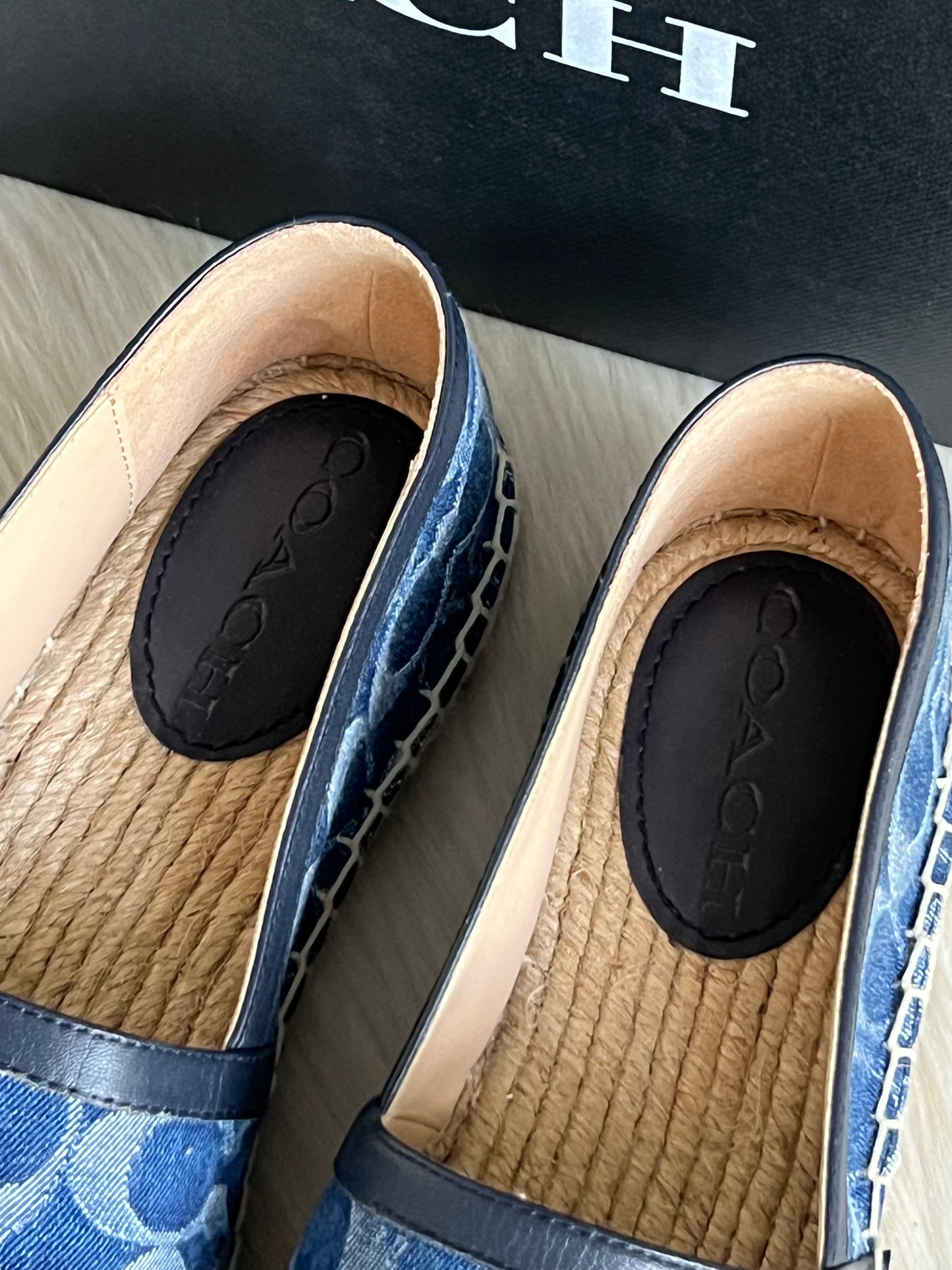 Coach Collins Denim Espadrille