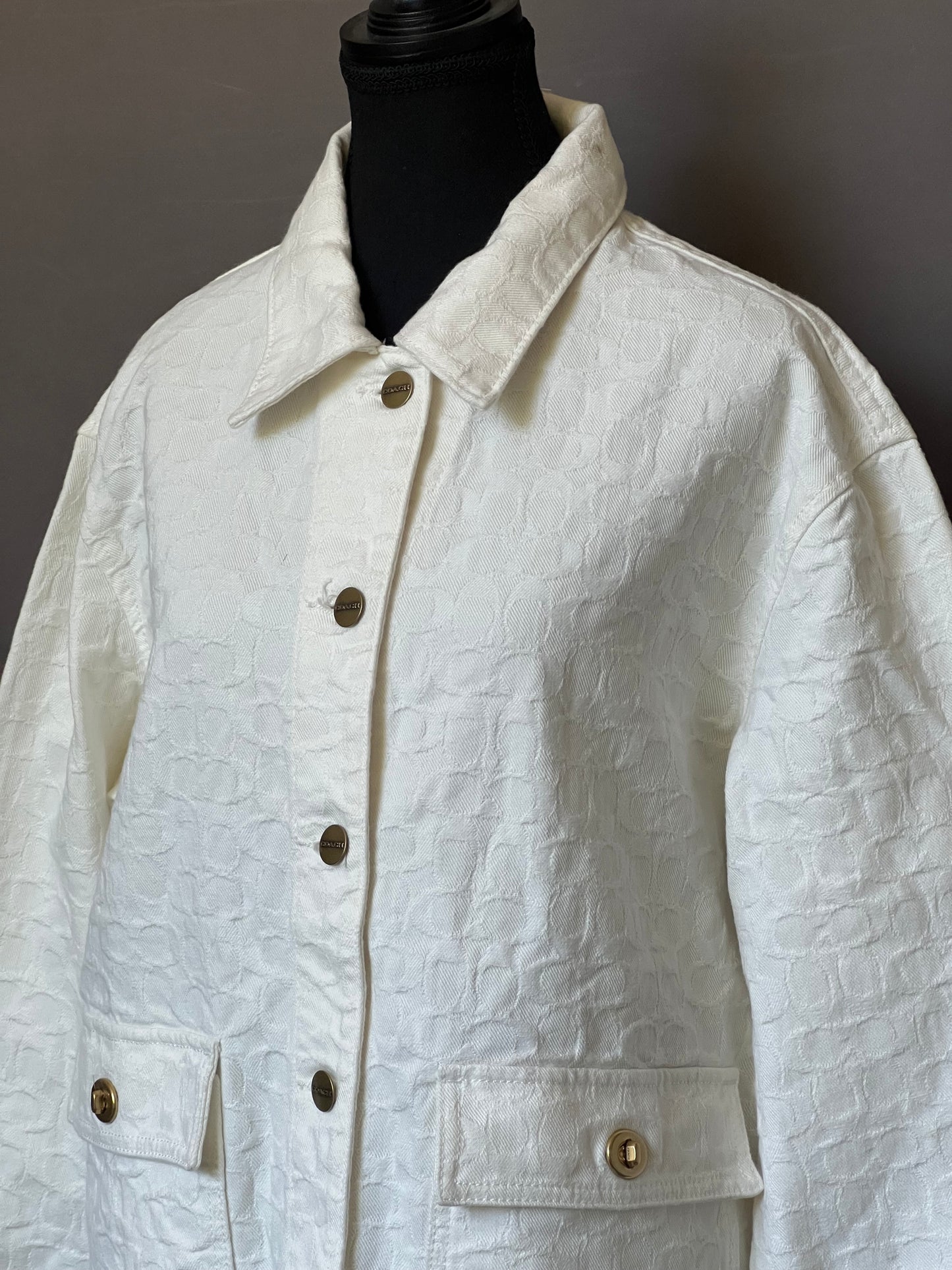 Coach Signature Denim Jacket