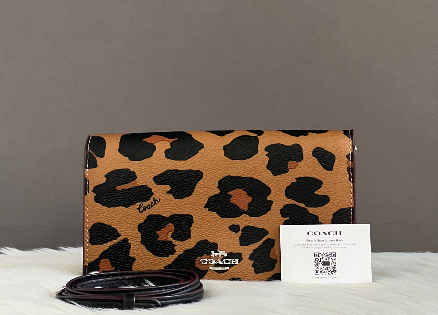 Coach Anna Foldover Clutch Crossbody