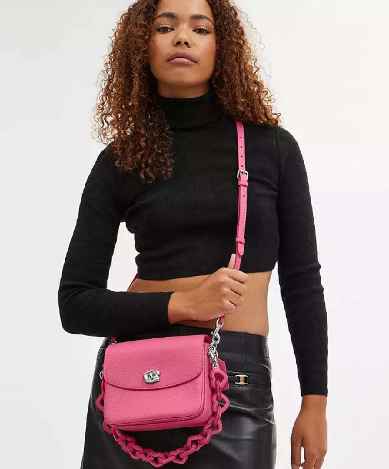 Coach Cassie Crossbody 19 with Heart Strap