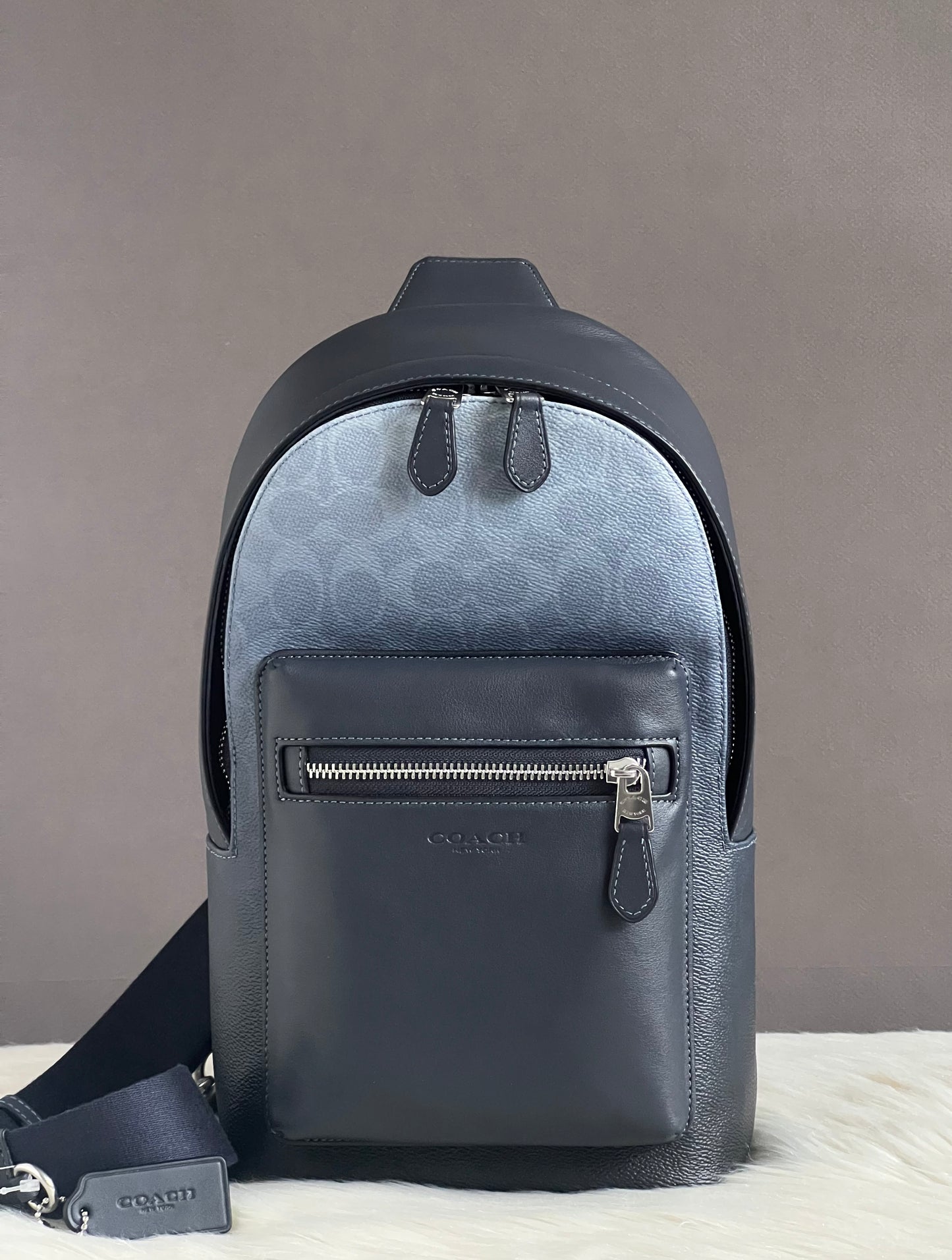 Coach West Pack In Ombre Signature Canvas