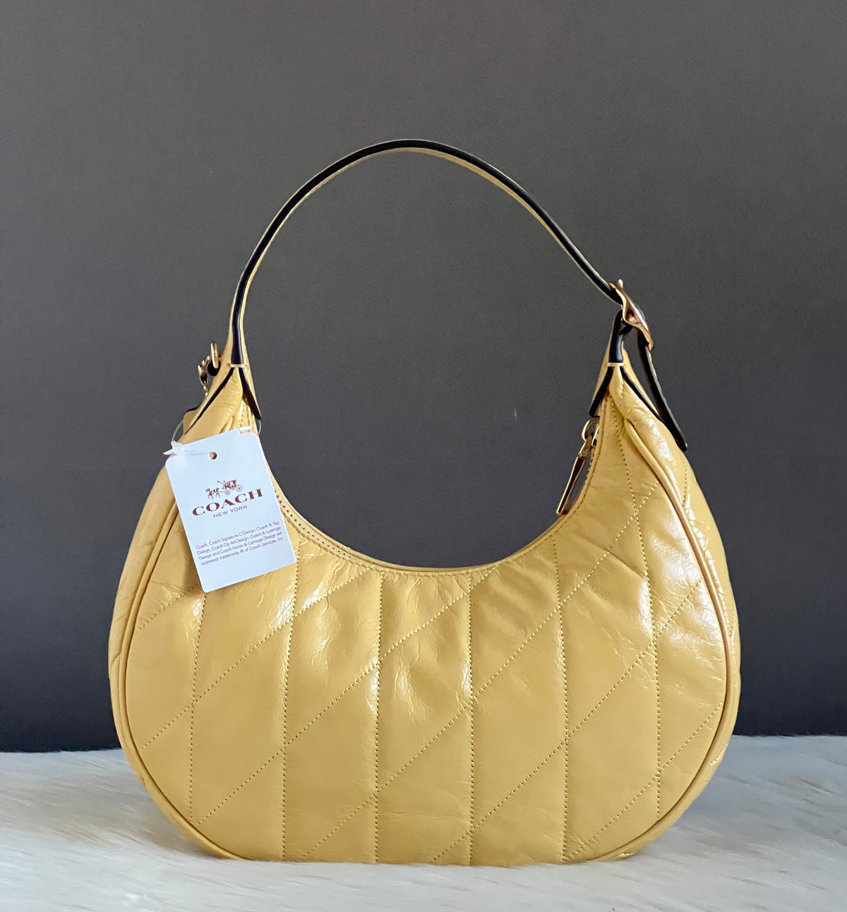 Coach Emily Shoulder Bag with Quilting