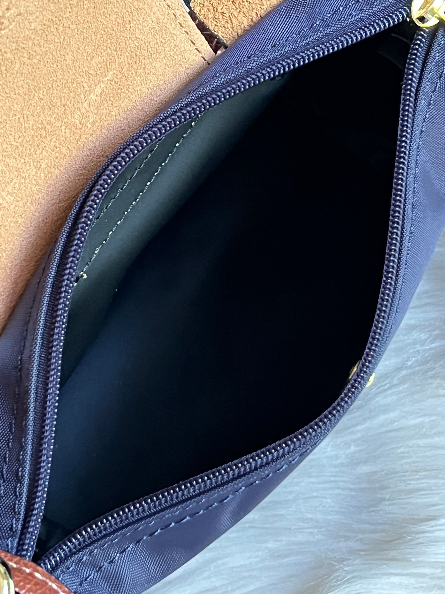 Longchamp XS Le Pliage Original Pouch with Strap