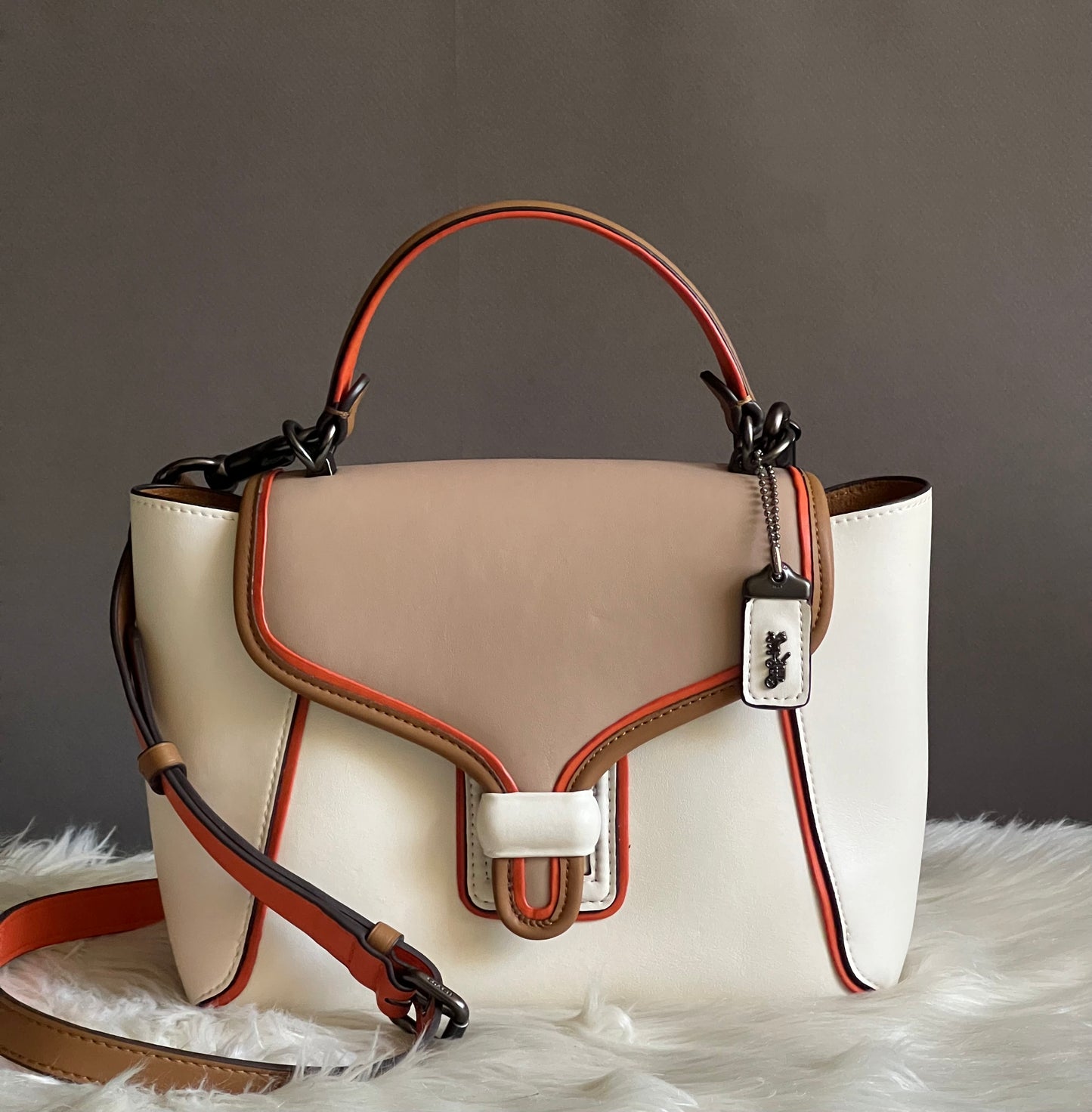 Coach Courier Carryall 23 in Colorblock