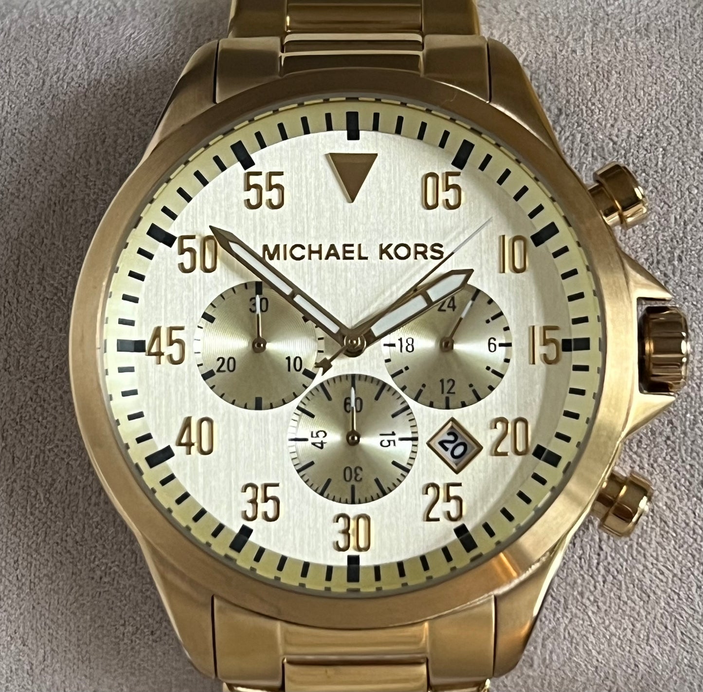 Michael Kors Men’s Gold-Tone Gage Watch