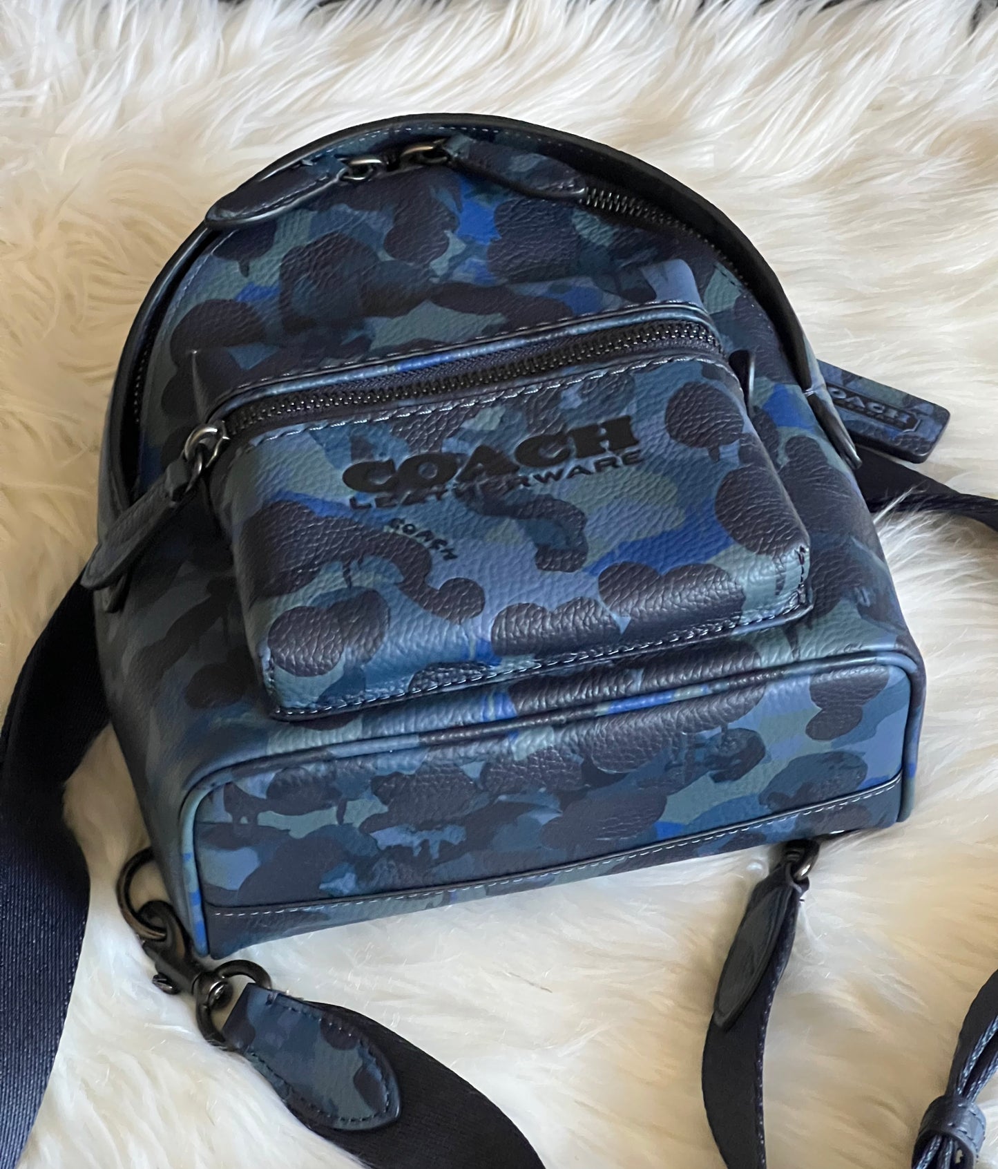 Coach Charter Backpack 18 with Camo Print