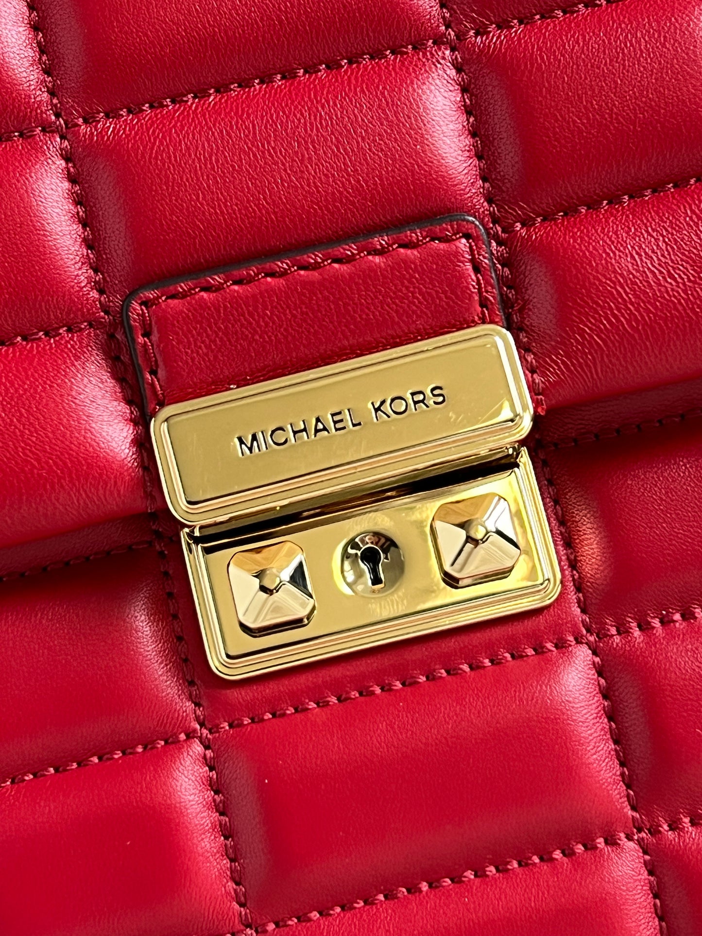 Michael Kors Tribeca Small Quilted Leather Backpack
