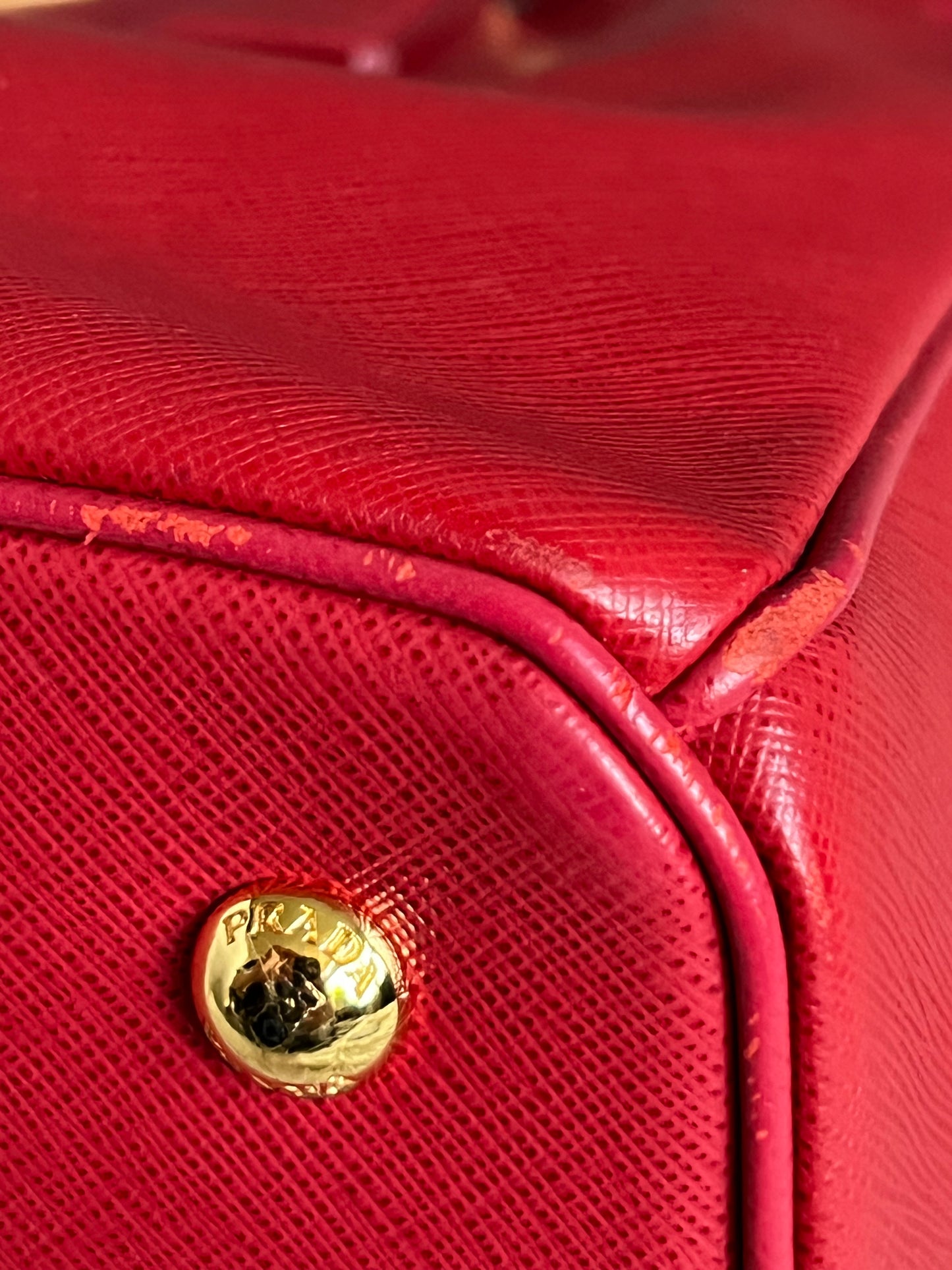 Prada Large Saffiano Lux Galleria Tote Bag