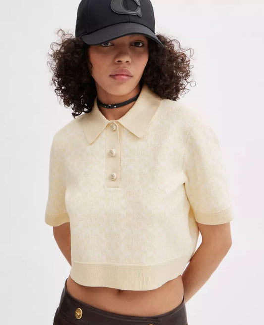 Coach Sporty Cropped Polo