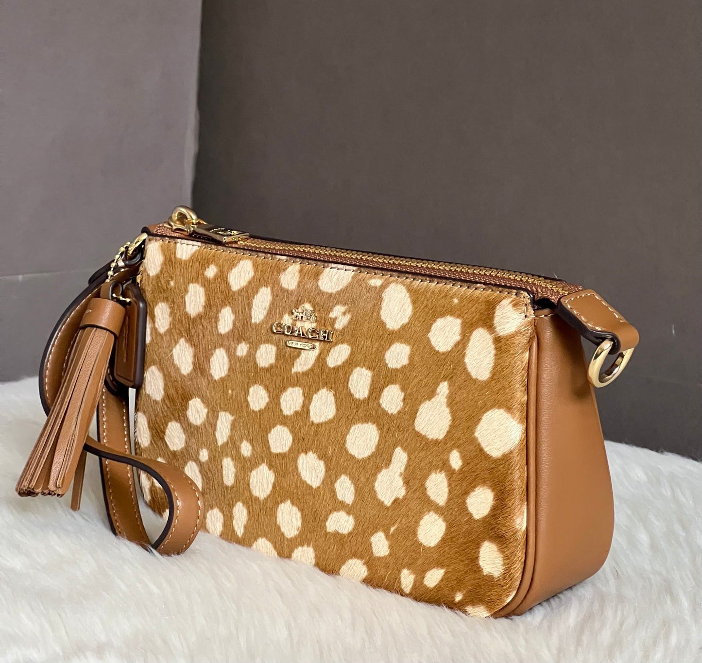 Coach Nolita 19 with Deer Print