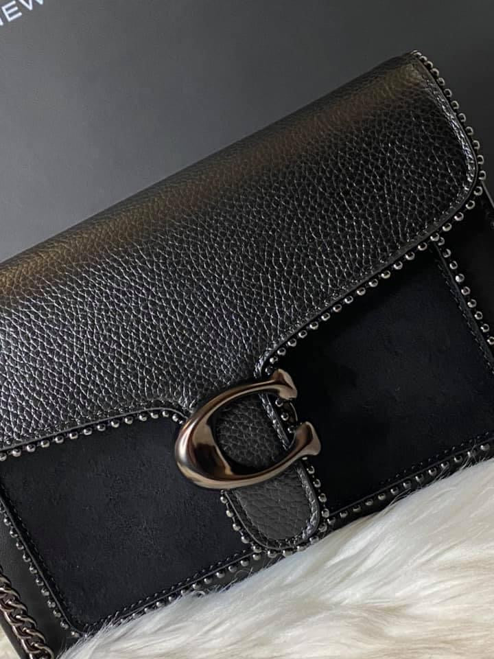 Coach Tabby Chain Clutch with Beadchain