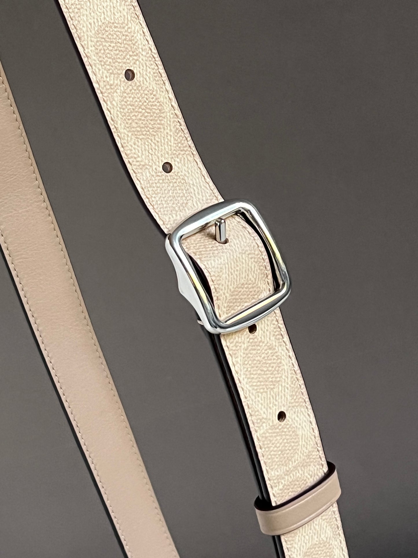 Coach Reversible Strap In Signature Canvas