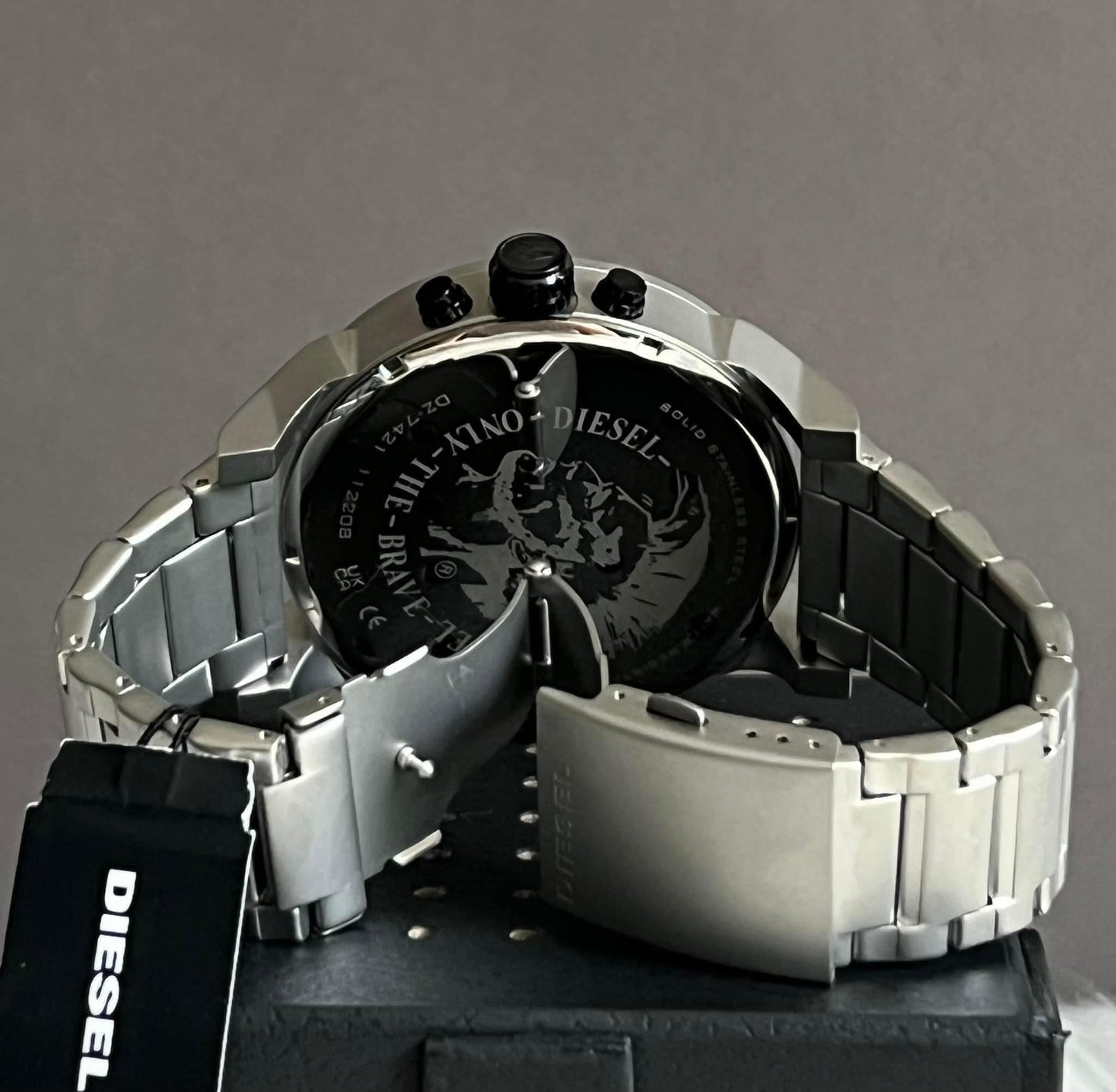 Diesel Men’s Mr. Daddy 2.0 Chronograph Stainless Steel Watch