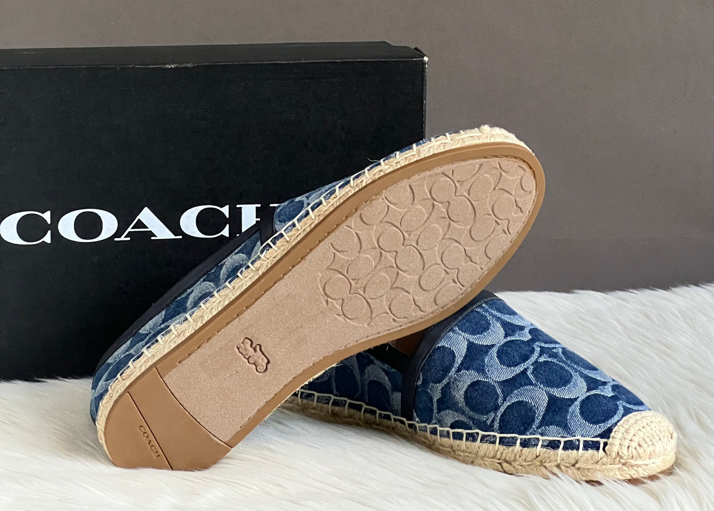 Coach Collins Denim Espadrille