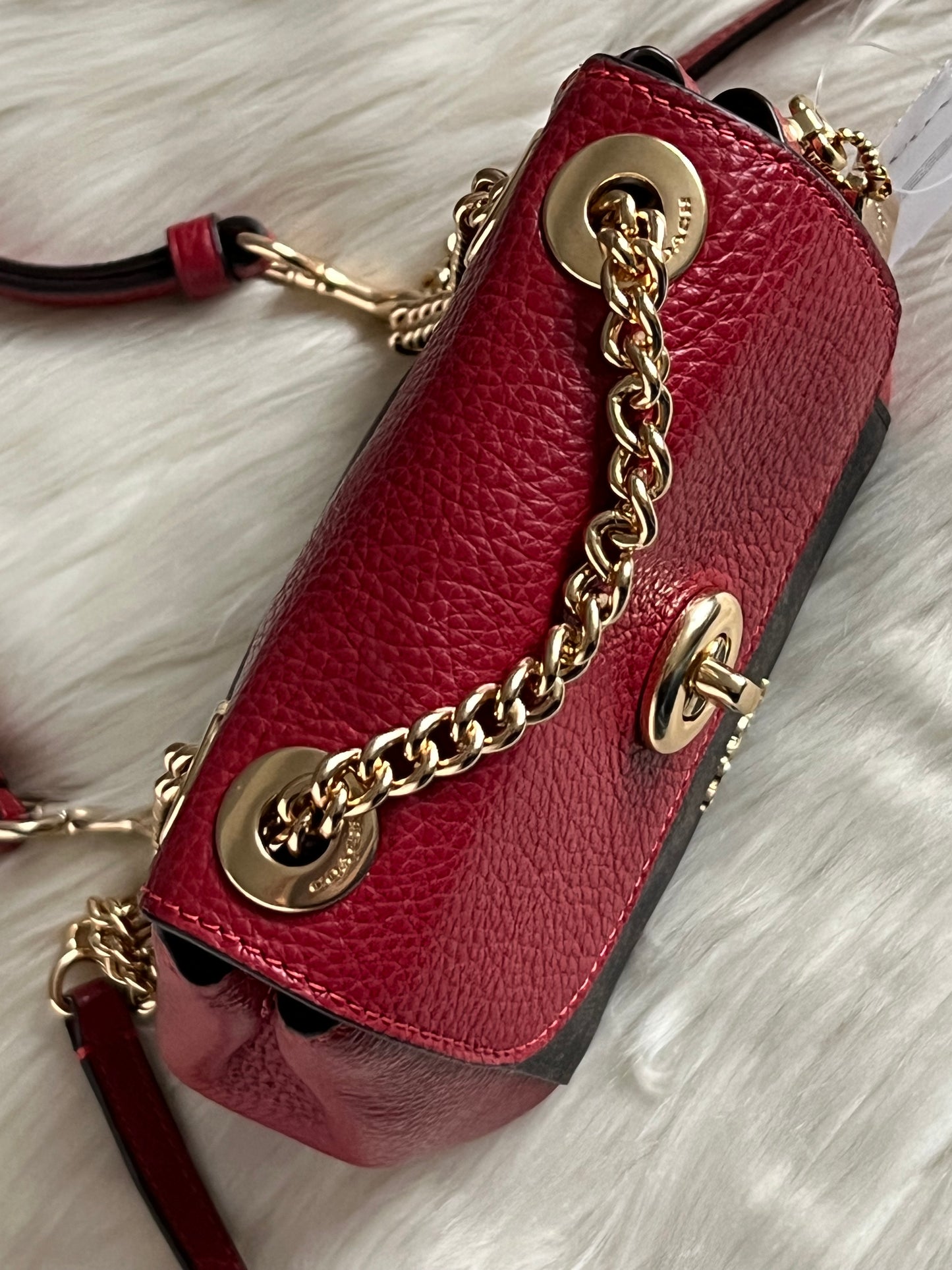 Coach Convertible Mini Backpack In Signature Canvas