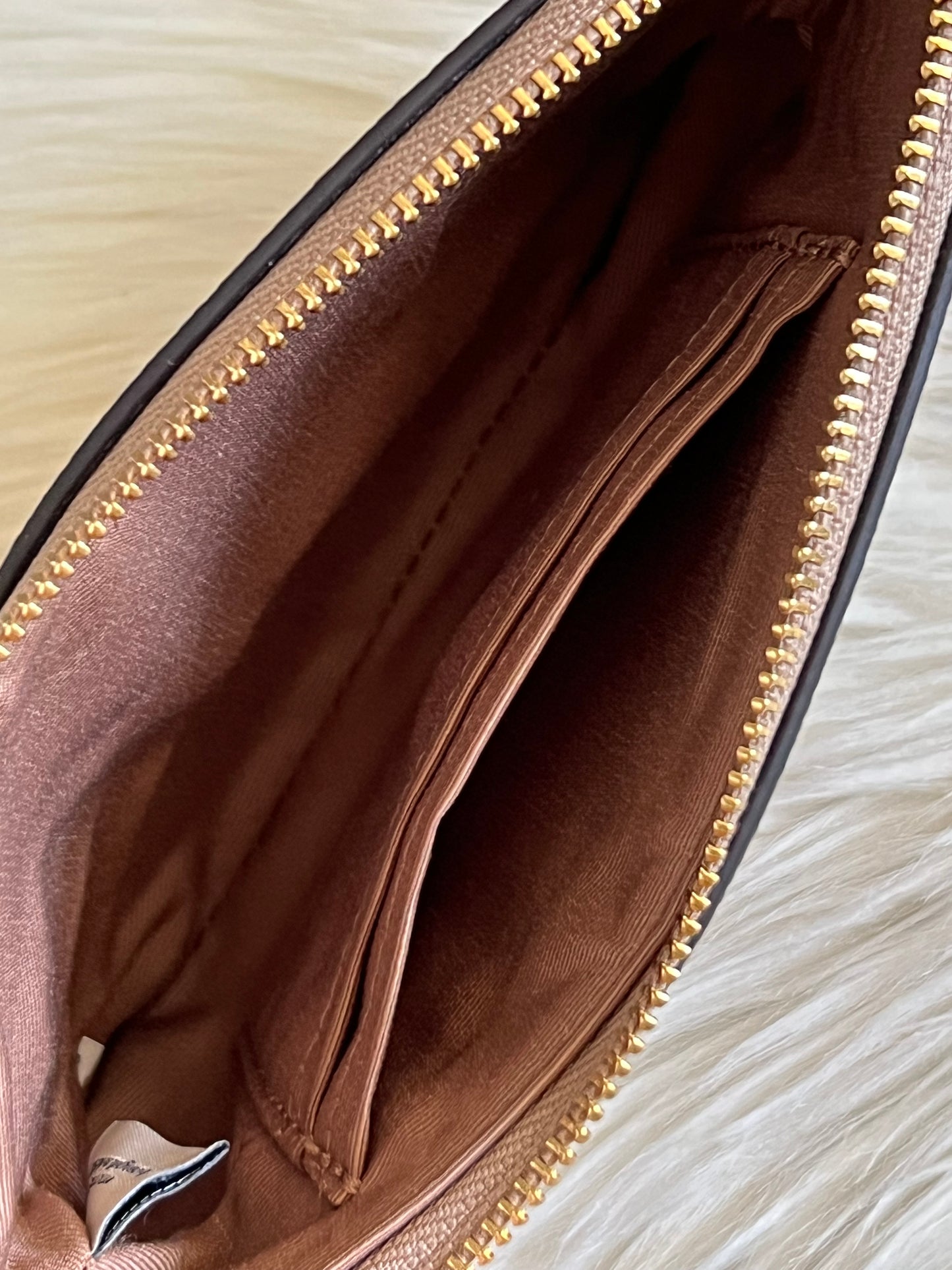 Coach Corner Zip Wristlet