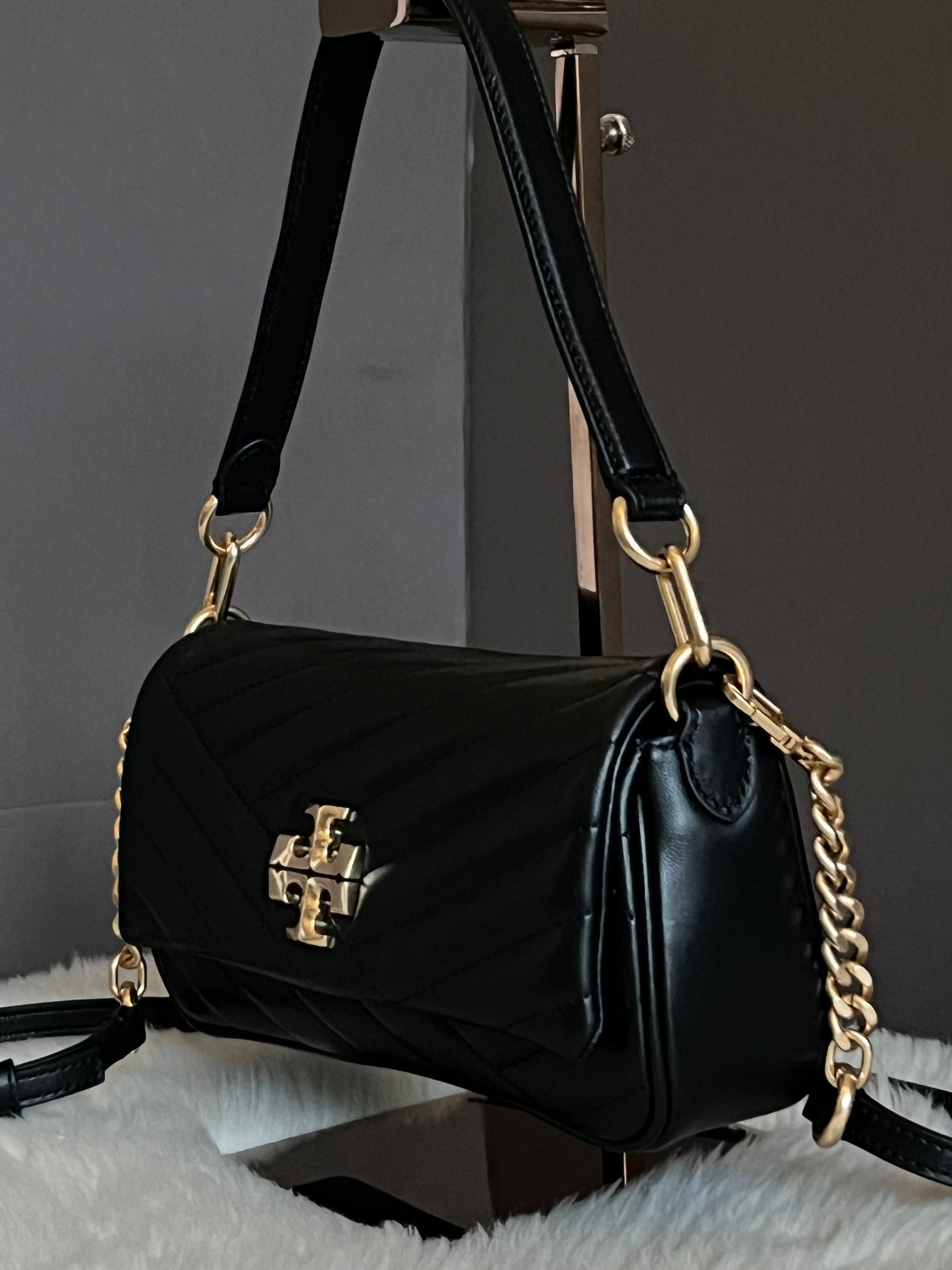 Tory Burch Small Kira Chevron Flap Shoulder Bag