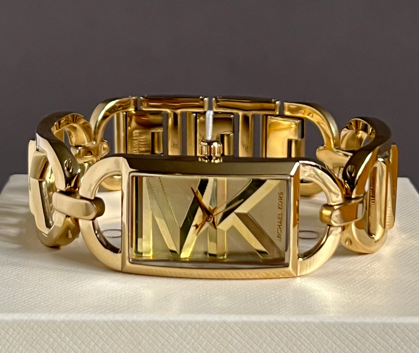 Michael Kors Mini Empire Gold-Tone Watch