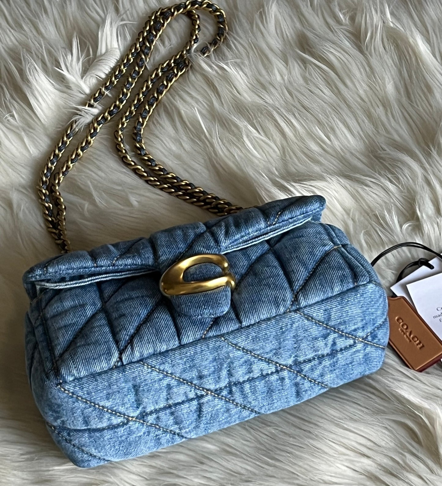Coach Tabby Shoulder Bag 20 with Quilting