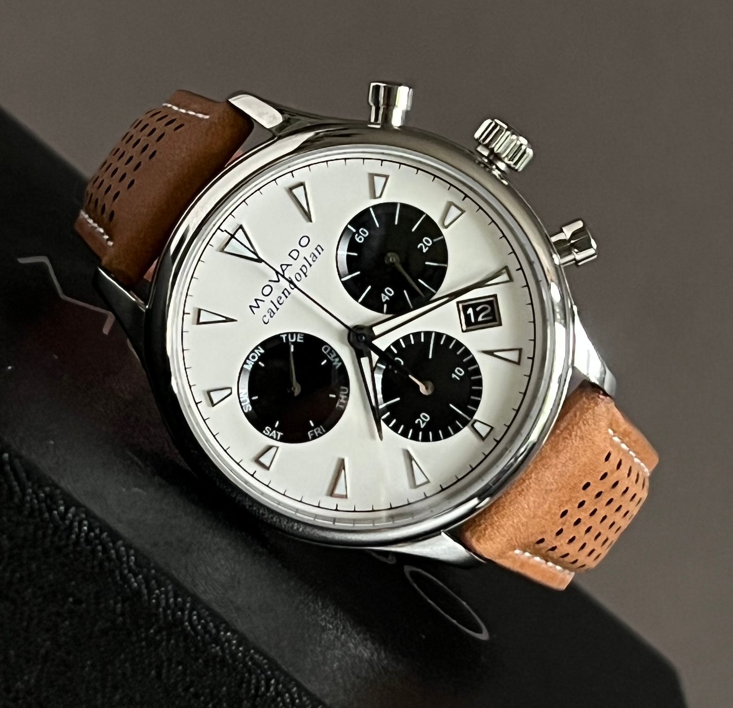 Movado Men’s Heritage Calendoplan Chronograph Watch