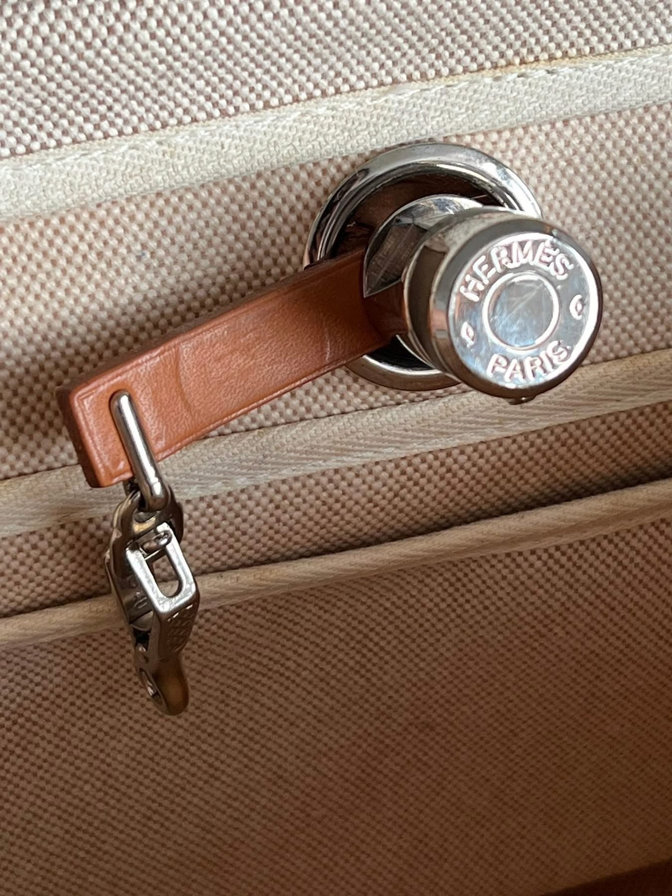 PRE-LOVED - Hermes Vintage Herbag 31 2-in-1 Bag