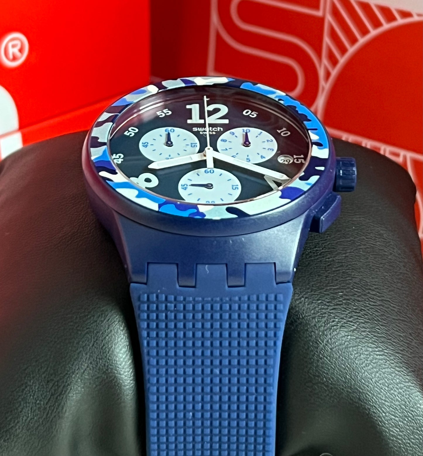 Swatch Camoblu Watch