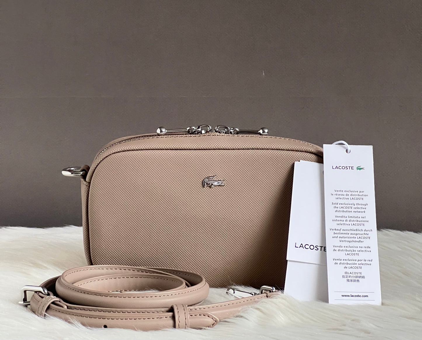 Lacoste Women's Daily City Messenger Bag