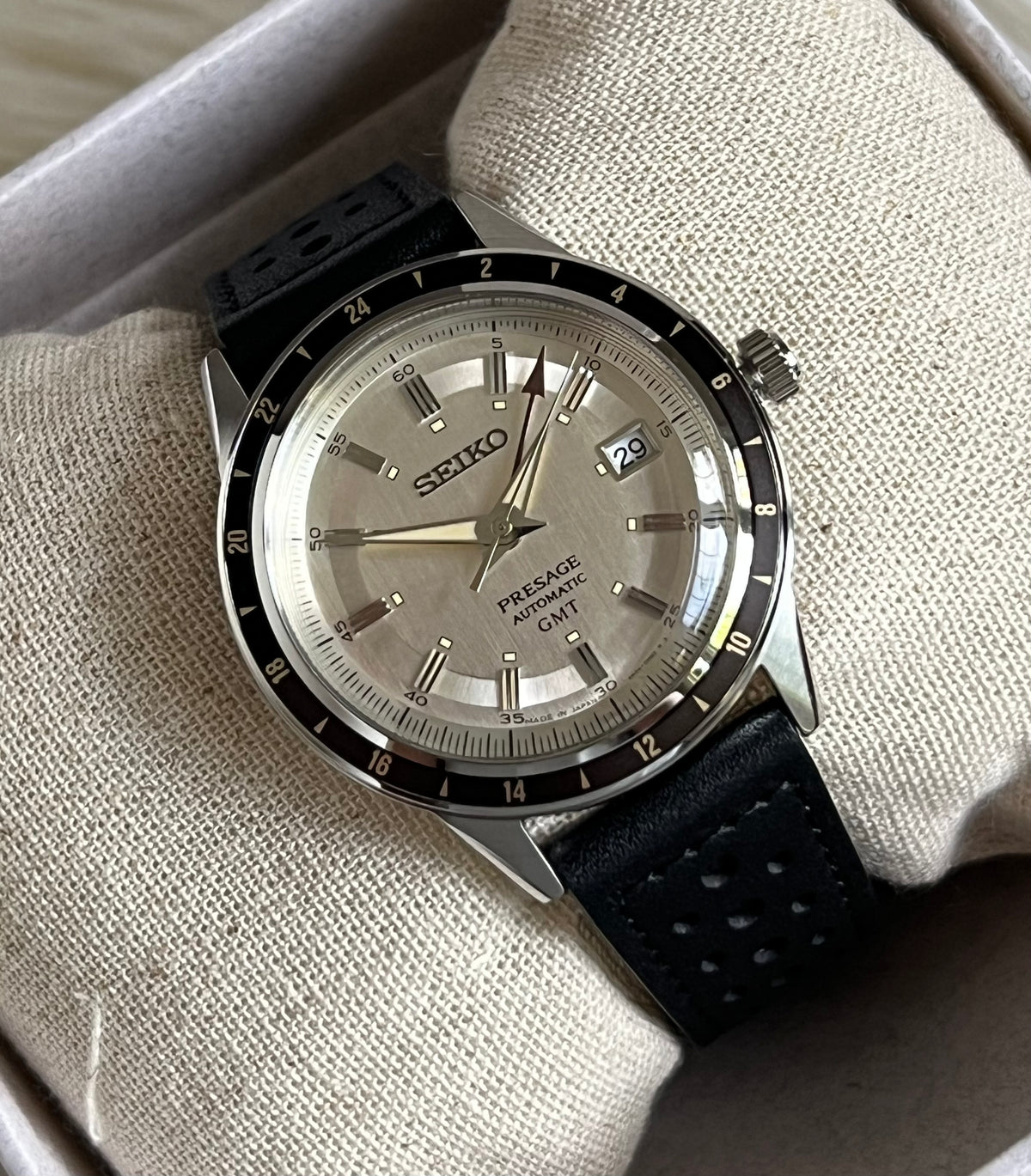 SSK011J1 - Seiko Men’s Presage GMT Automatic Watch