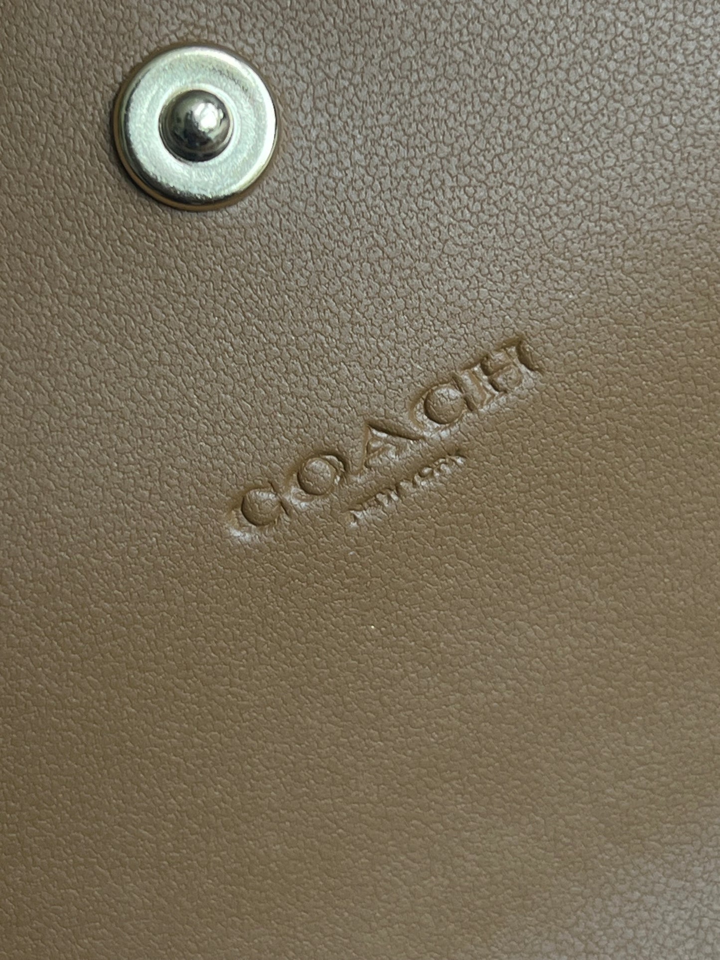 Coach Travel Envelope Wallet In Signature Canvas With Wild Strawberry Print