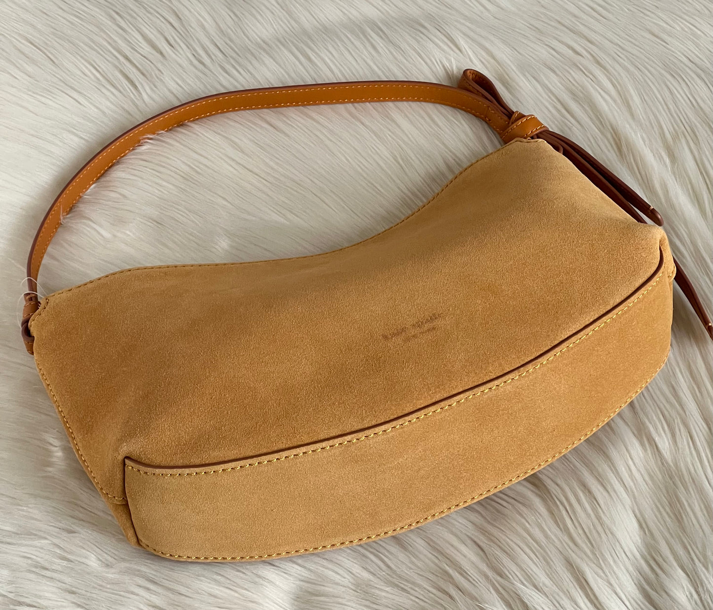 Kate Spade Loop Suede Shoulder Bag