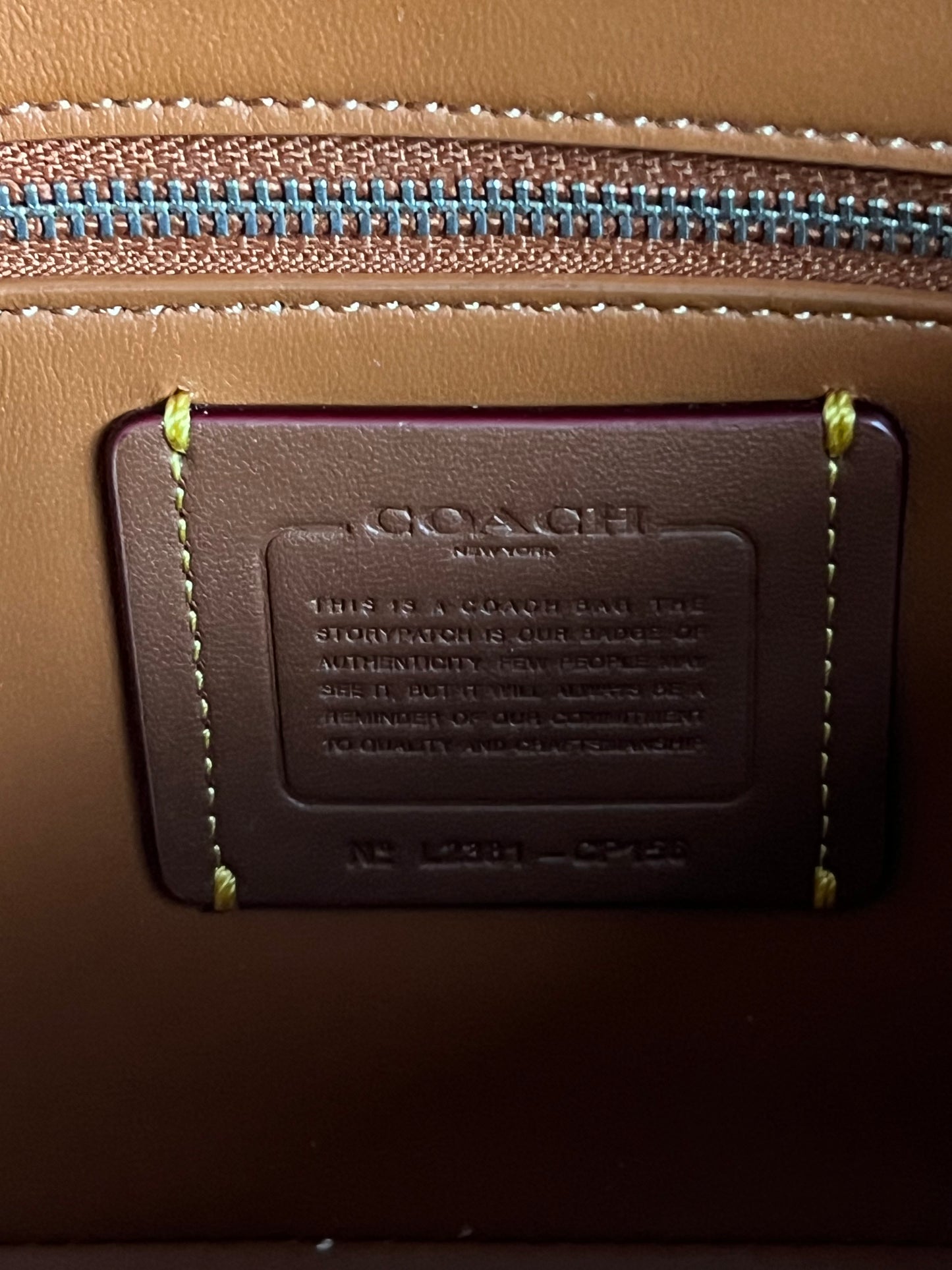 Coach Rogue Top Handle Bag in Tweed