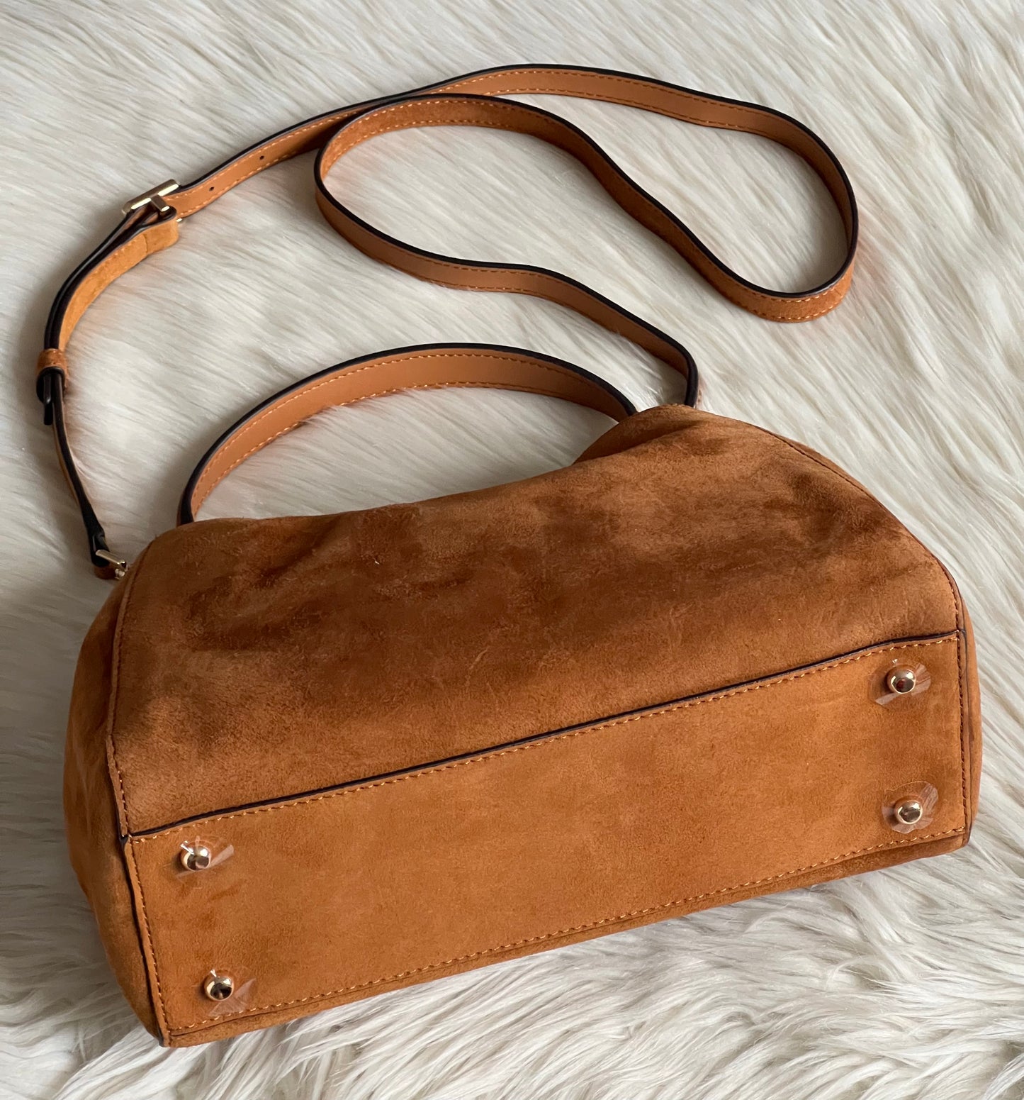 Tory Burch Medium Eleanor Soft Suede Satchel