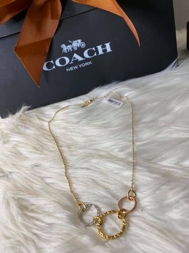 Coach Open Circles Necklace