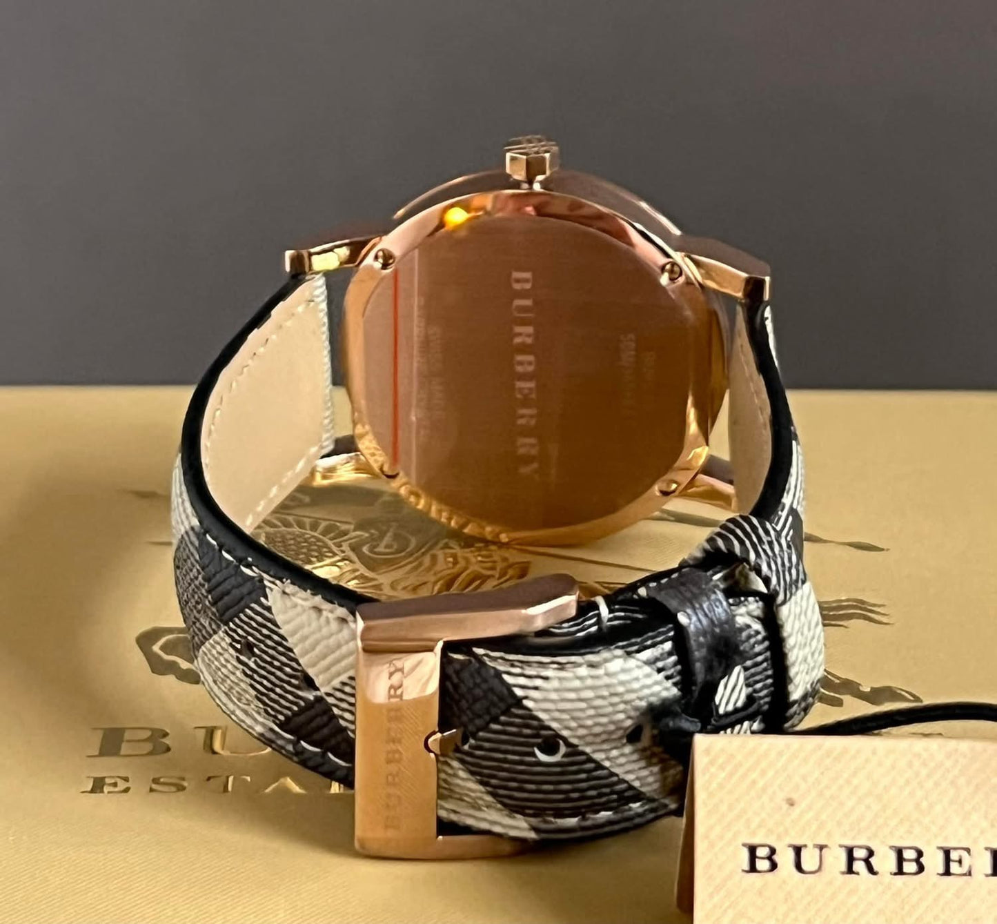 Burberry Women’s The City Rose Gold-Tone Watch