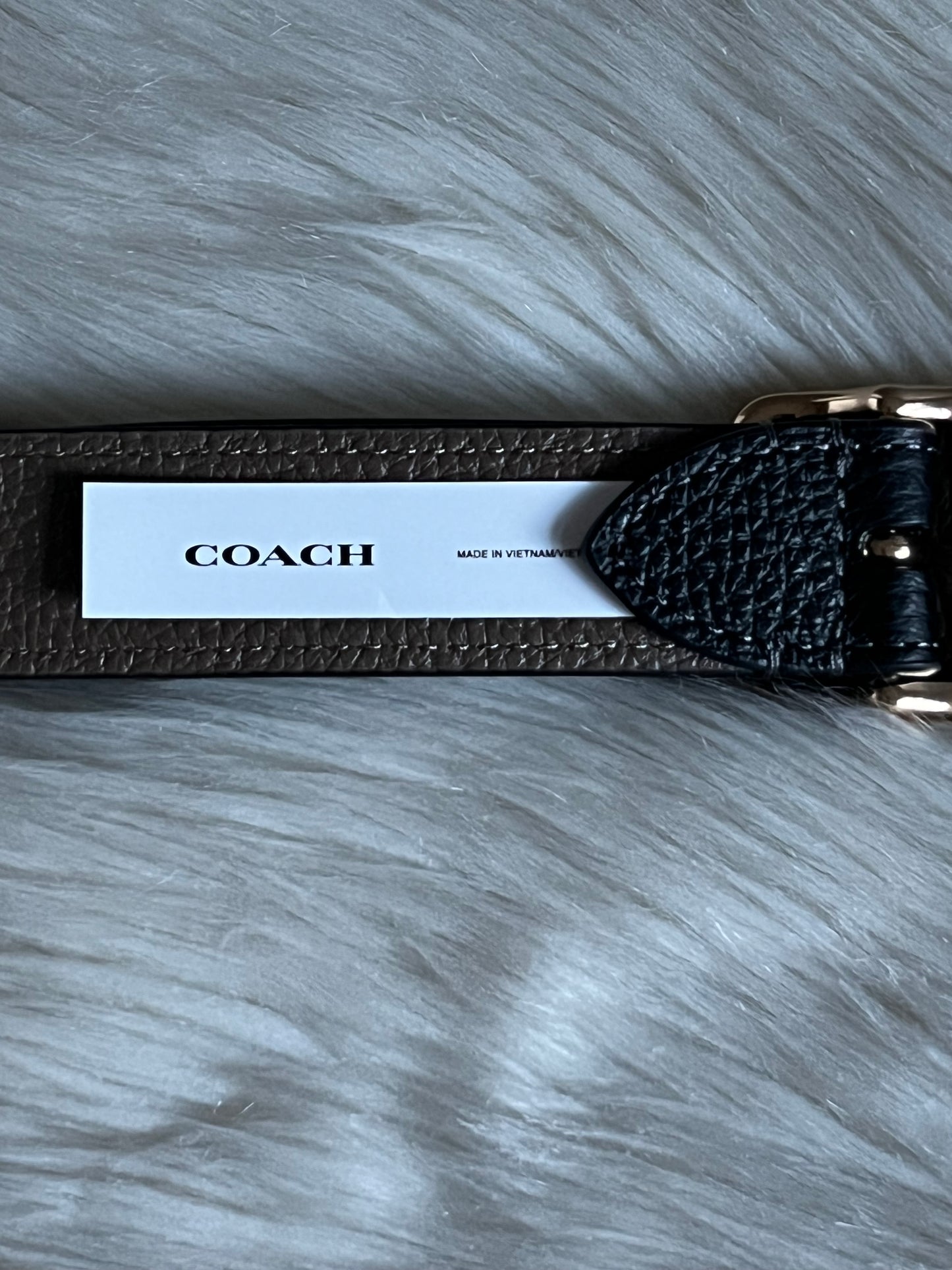 Coach Reversible Strap