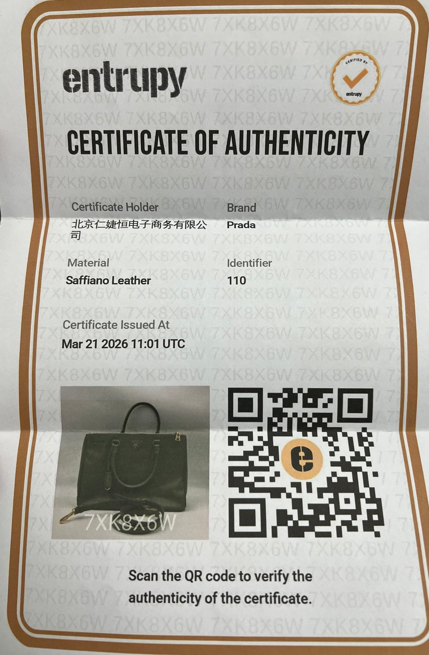 Prada Large Saffiano Lux Galleria Tote Bag