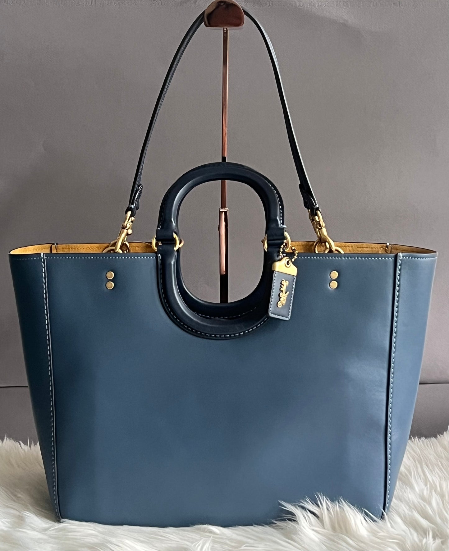 Coach Rae Tote in Colorblock koi