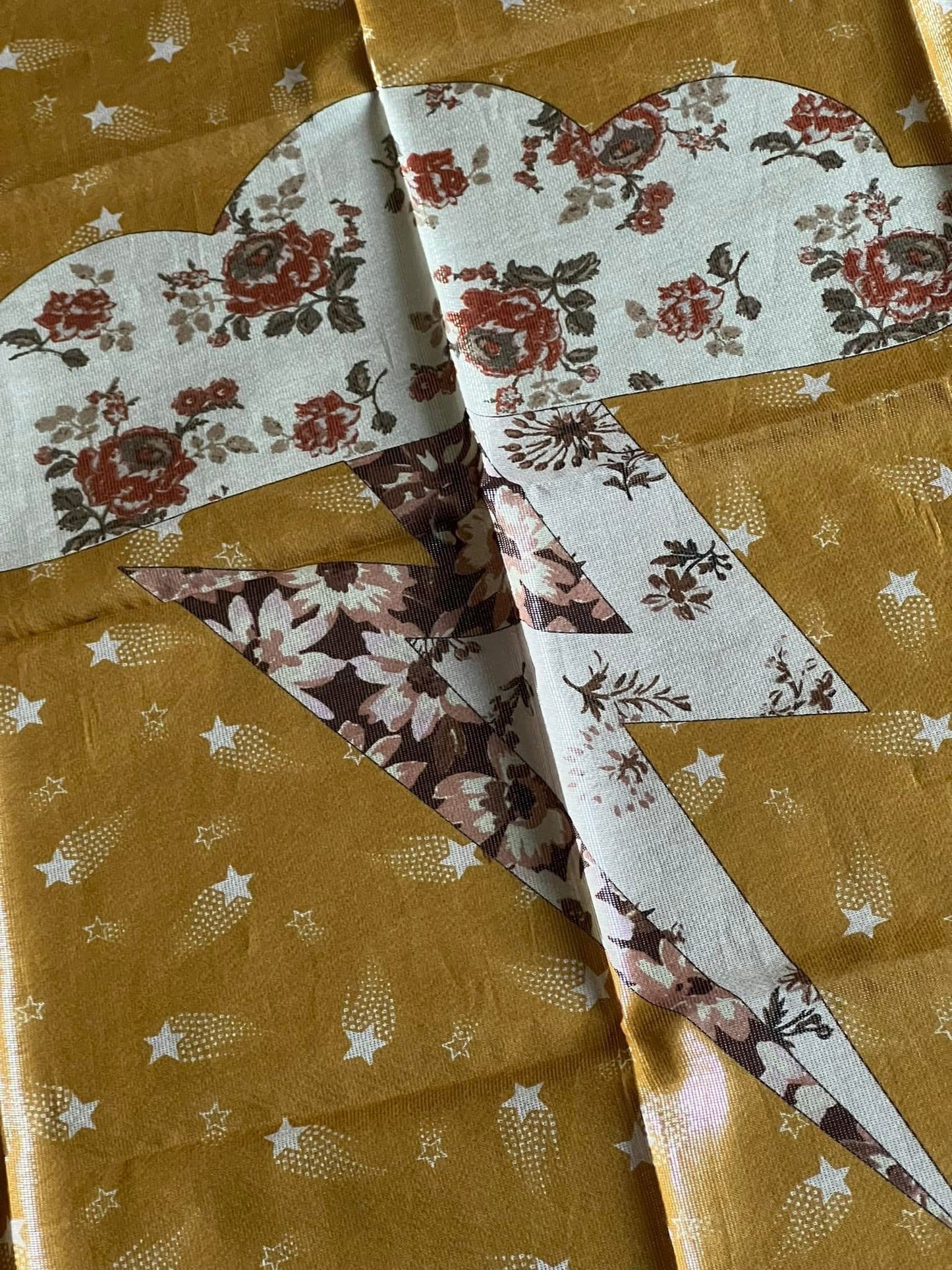 Coach Glam Rock Lame Bandana