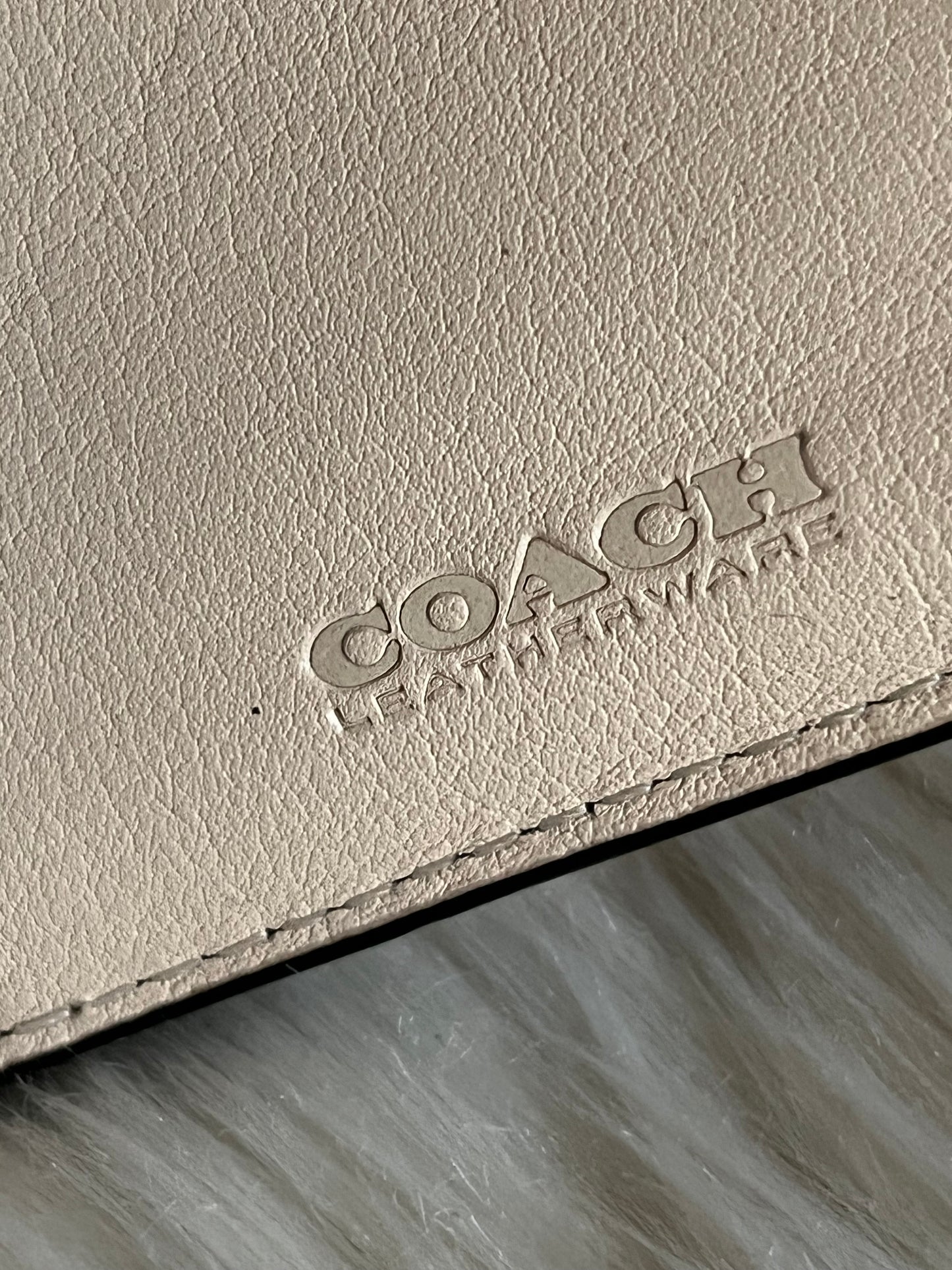 Coach 3-in-1 Wallet with Weaving