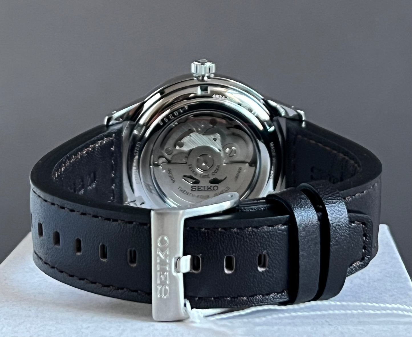 Seiko Men’s Presage GMT Automatic Watch