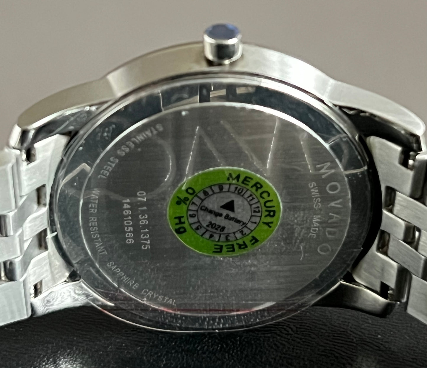 Movado Men’s Museum Classic 11 Diamond Watch