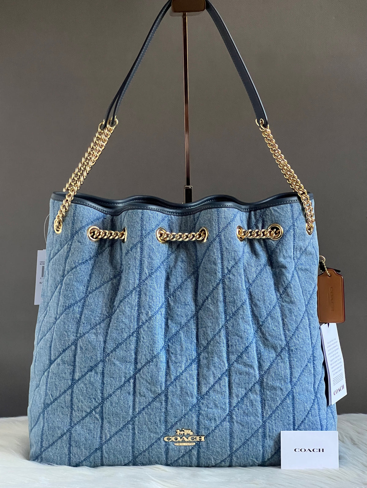 Coach Evelyn Large Shoulder Bag