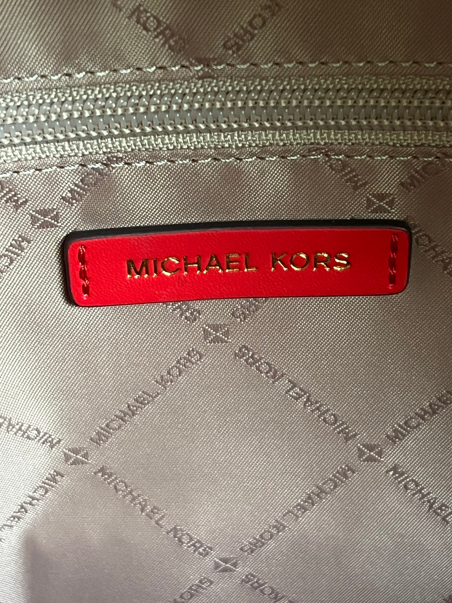 Michael Kors Slater Medium Printed Signature Logo Backpack
