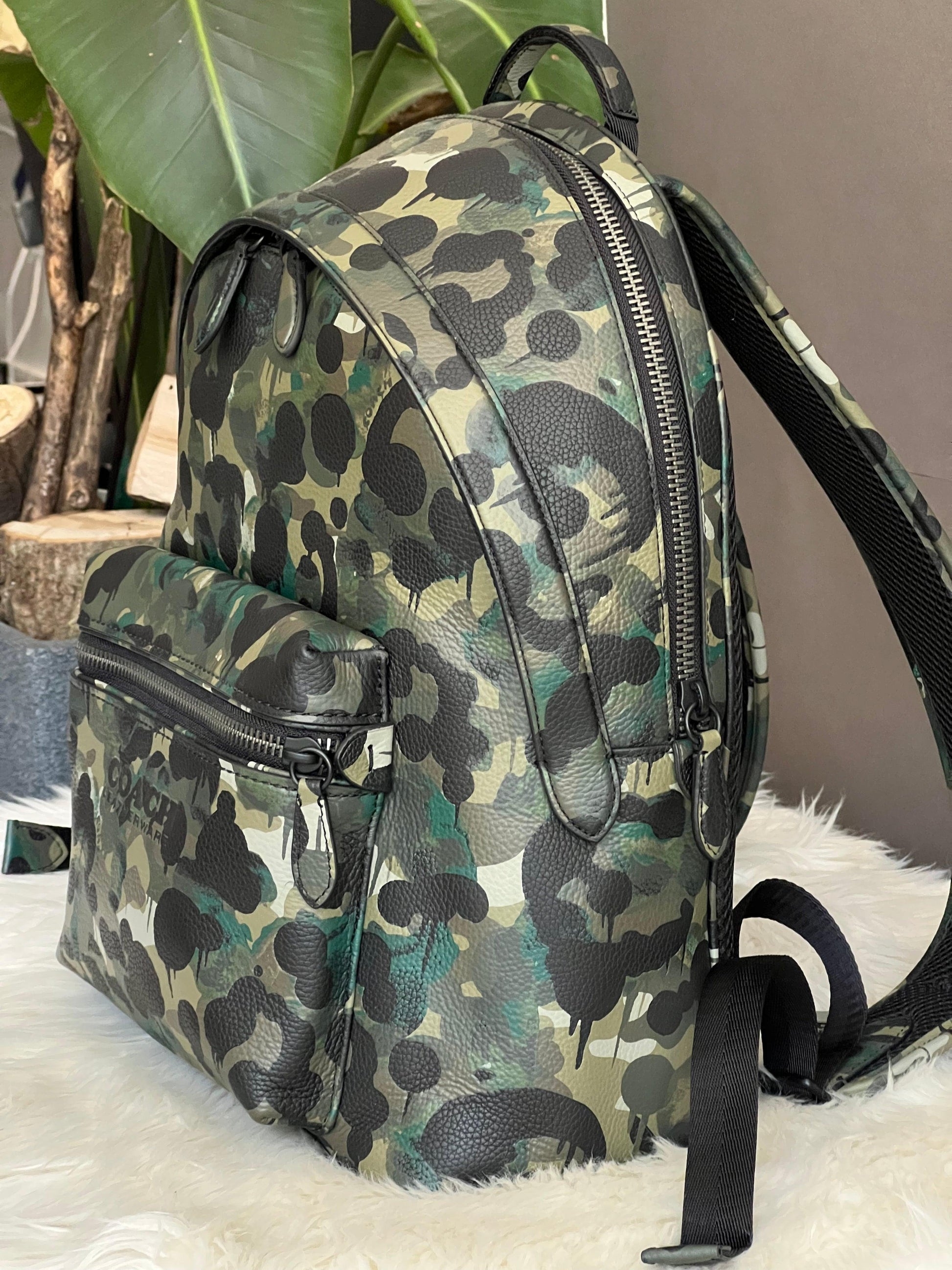 coach camo drw backpack Coach Charter Backpack with Camo Print – Club de Mode