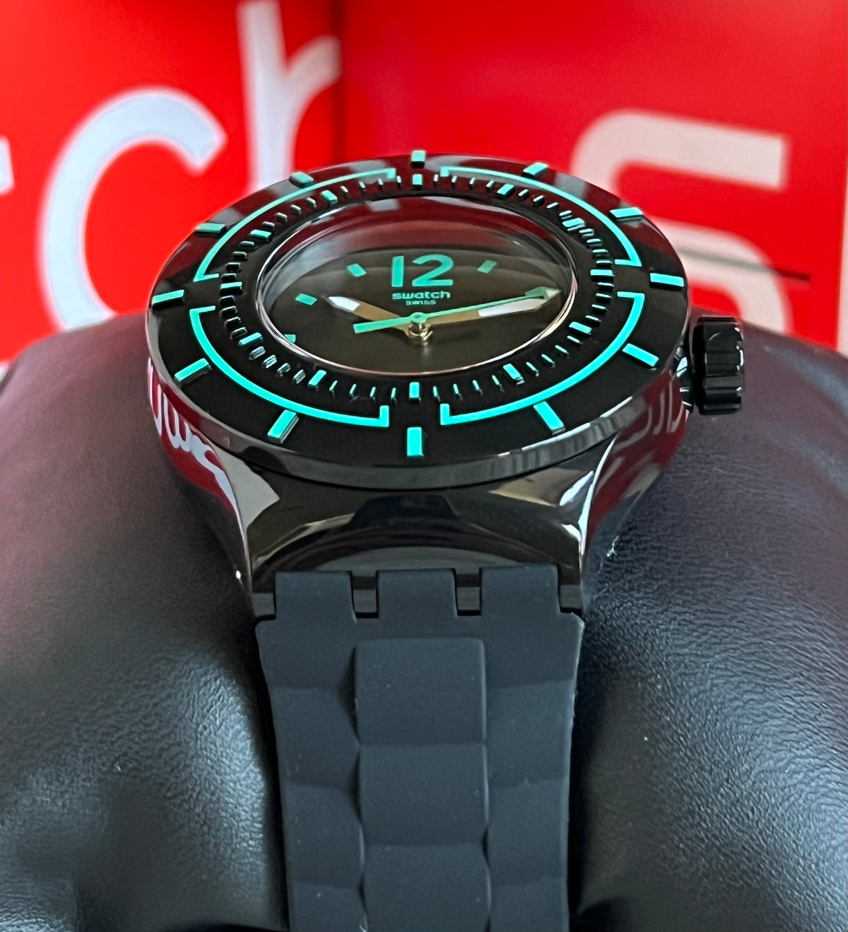 Swatch Dark Water Watch