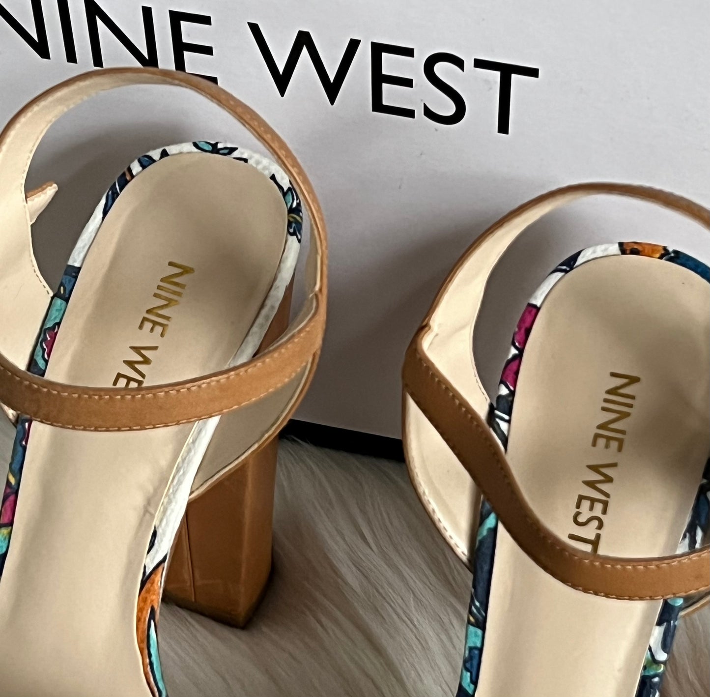 Nine West Carnation Platform Sandal