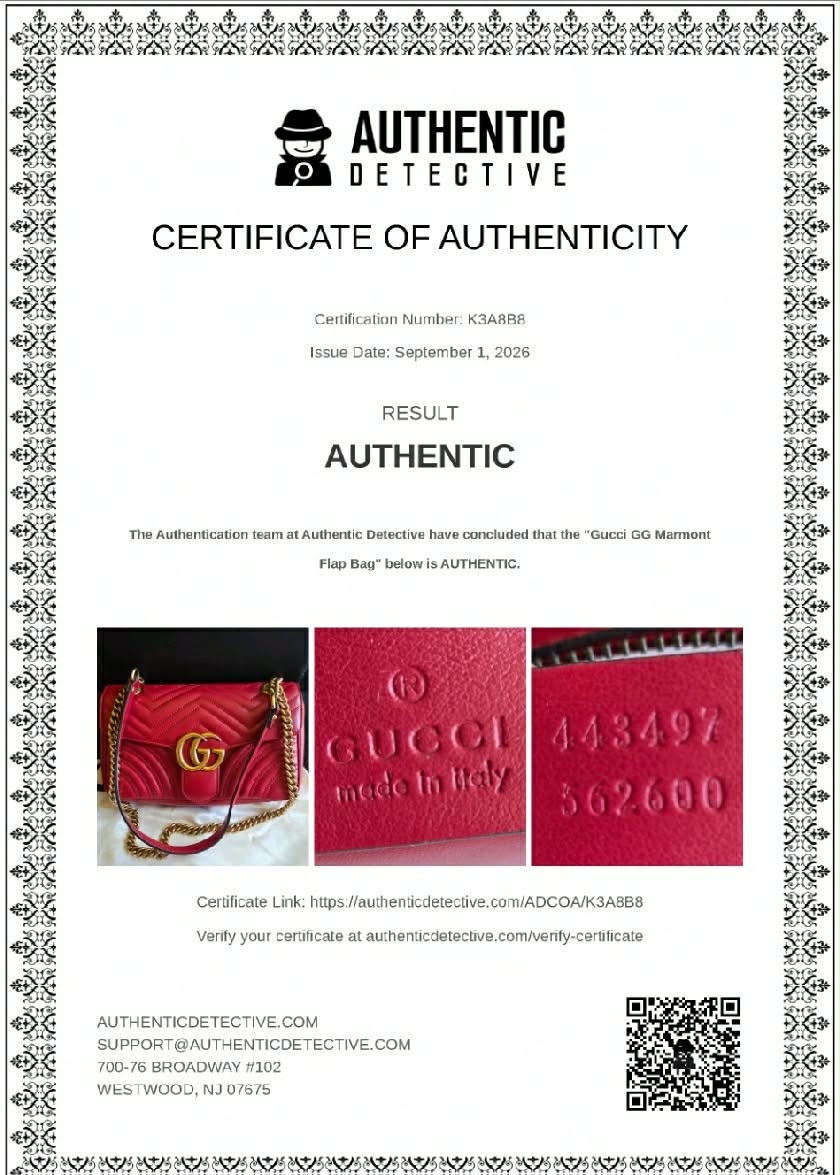 Gucci Small Marmont Flap