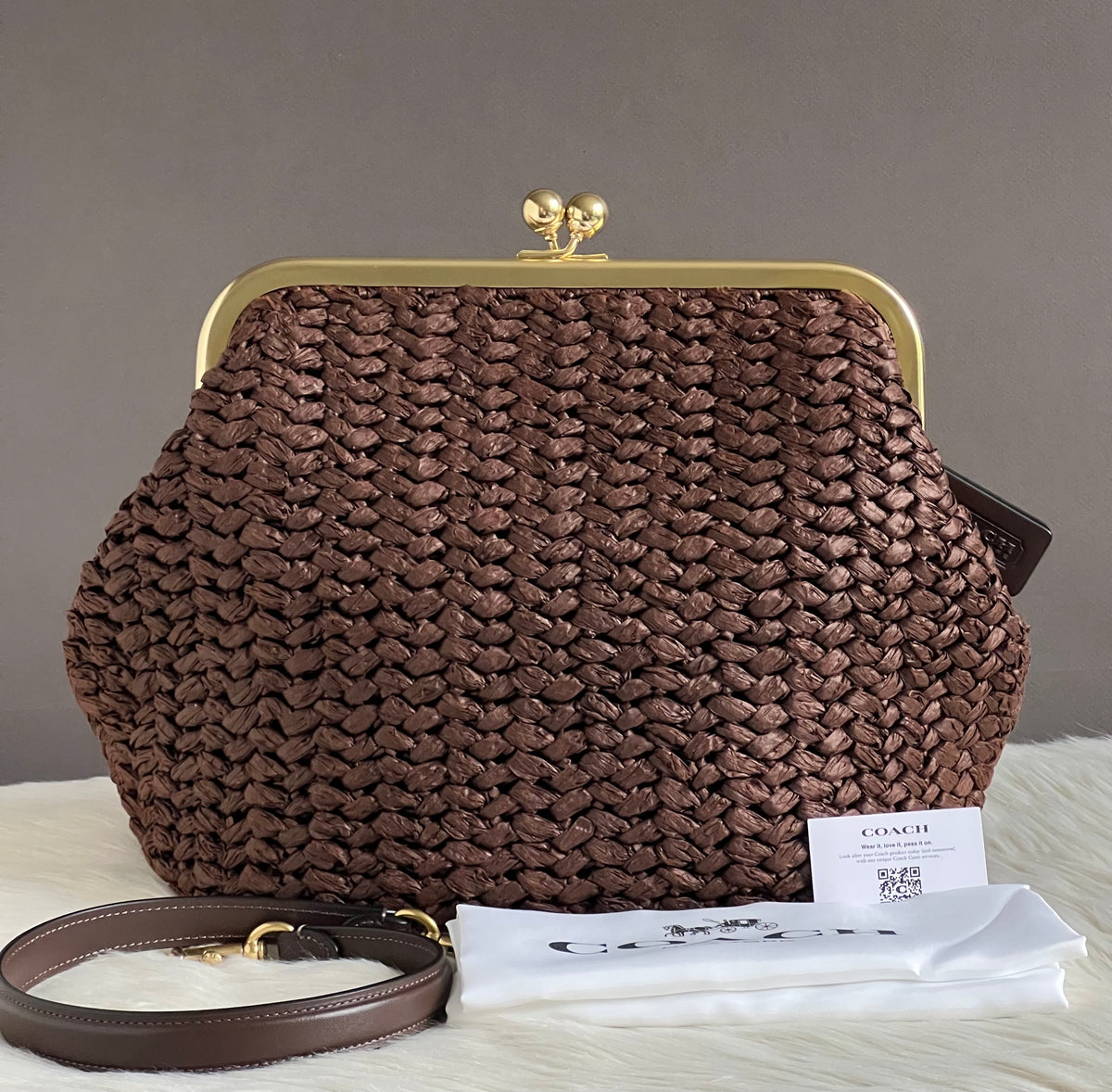 Coach Kisslock Frame Bag 27